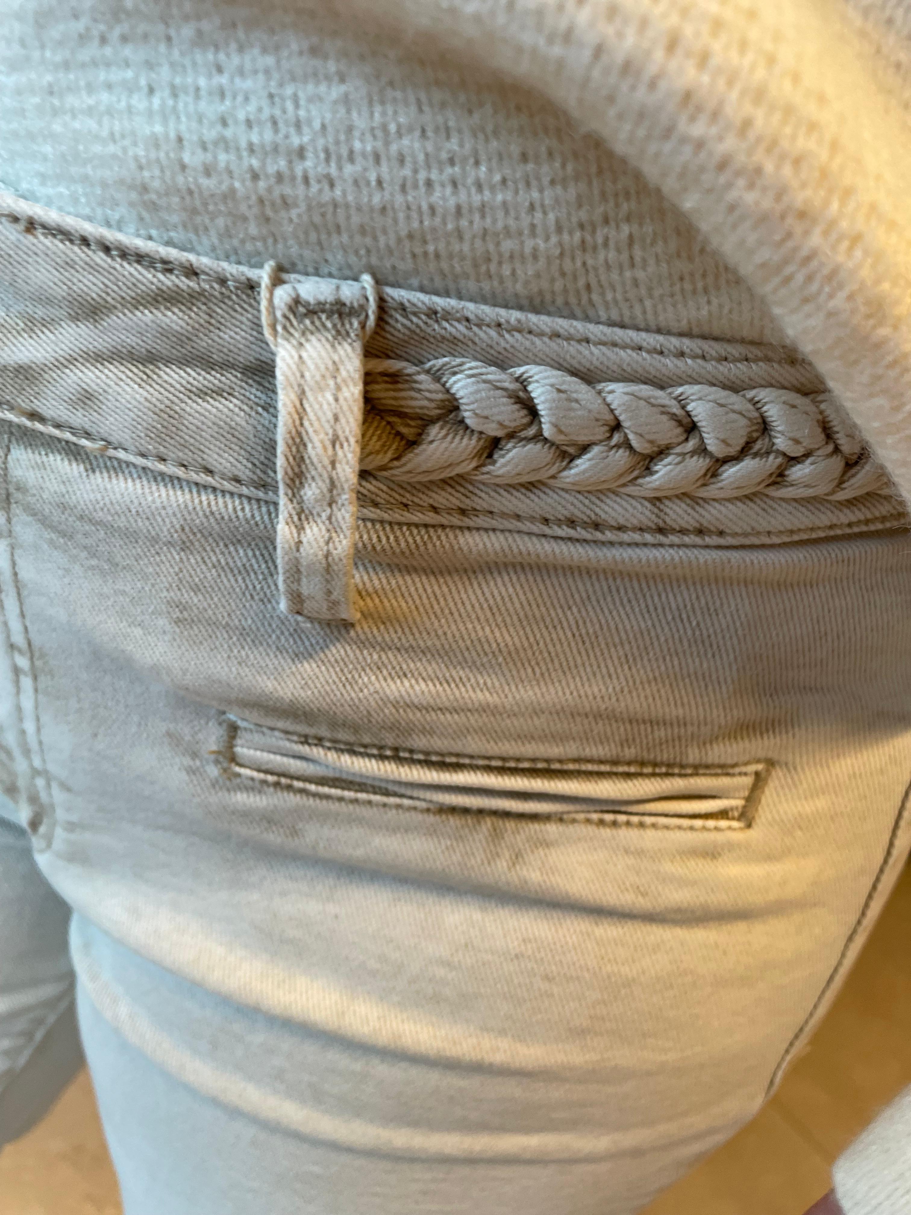 Jeans Tess beige 78203-2#