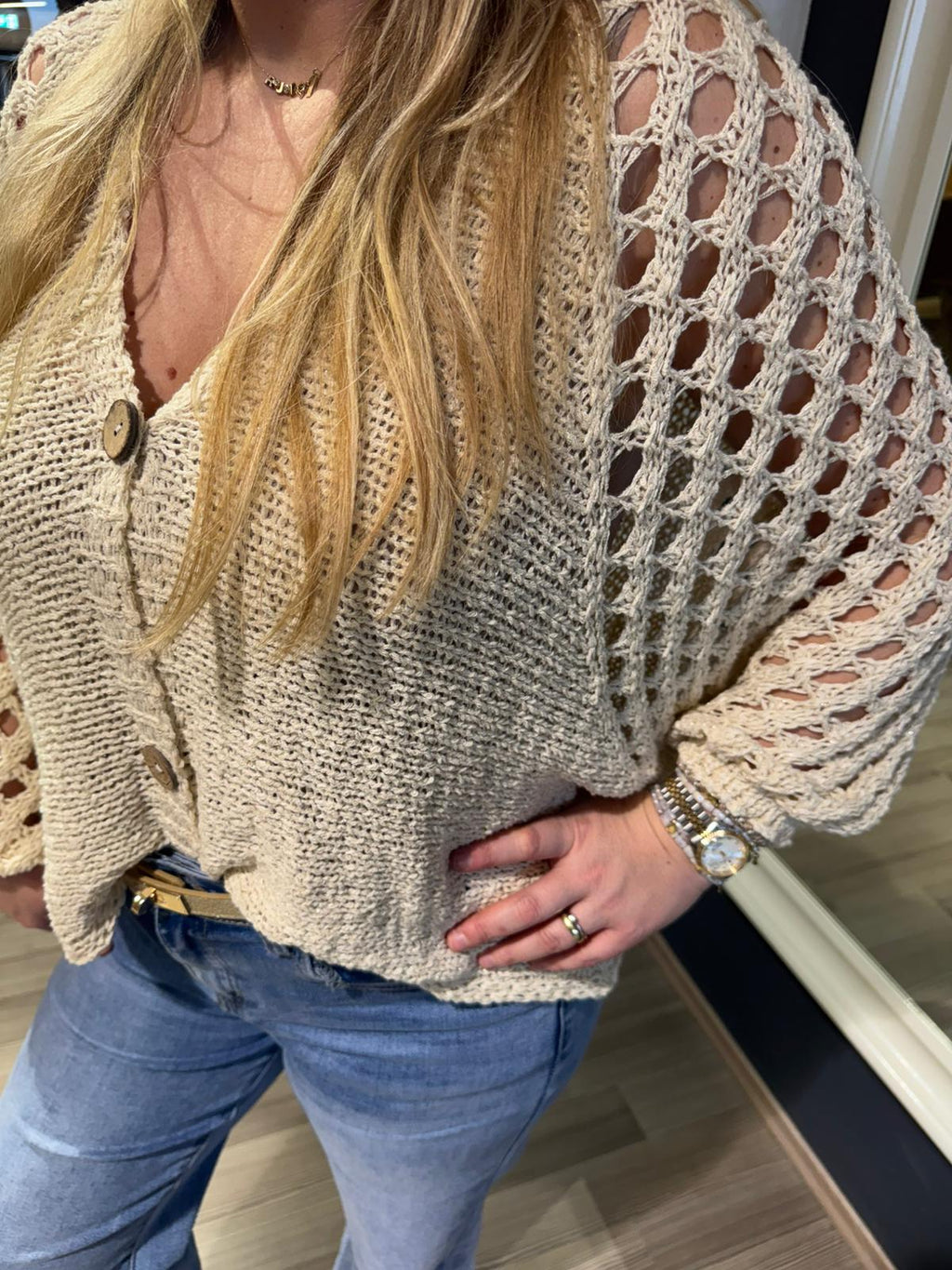 Gehaakt vestje Michelle