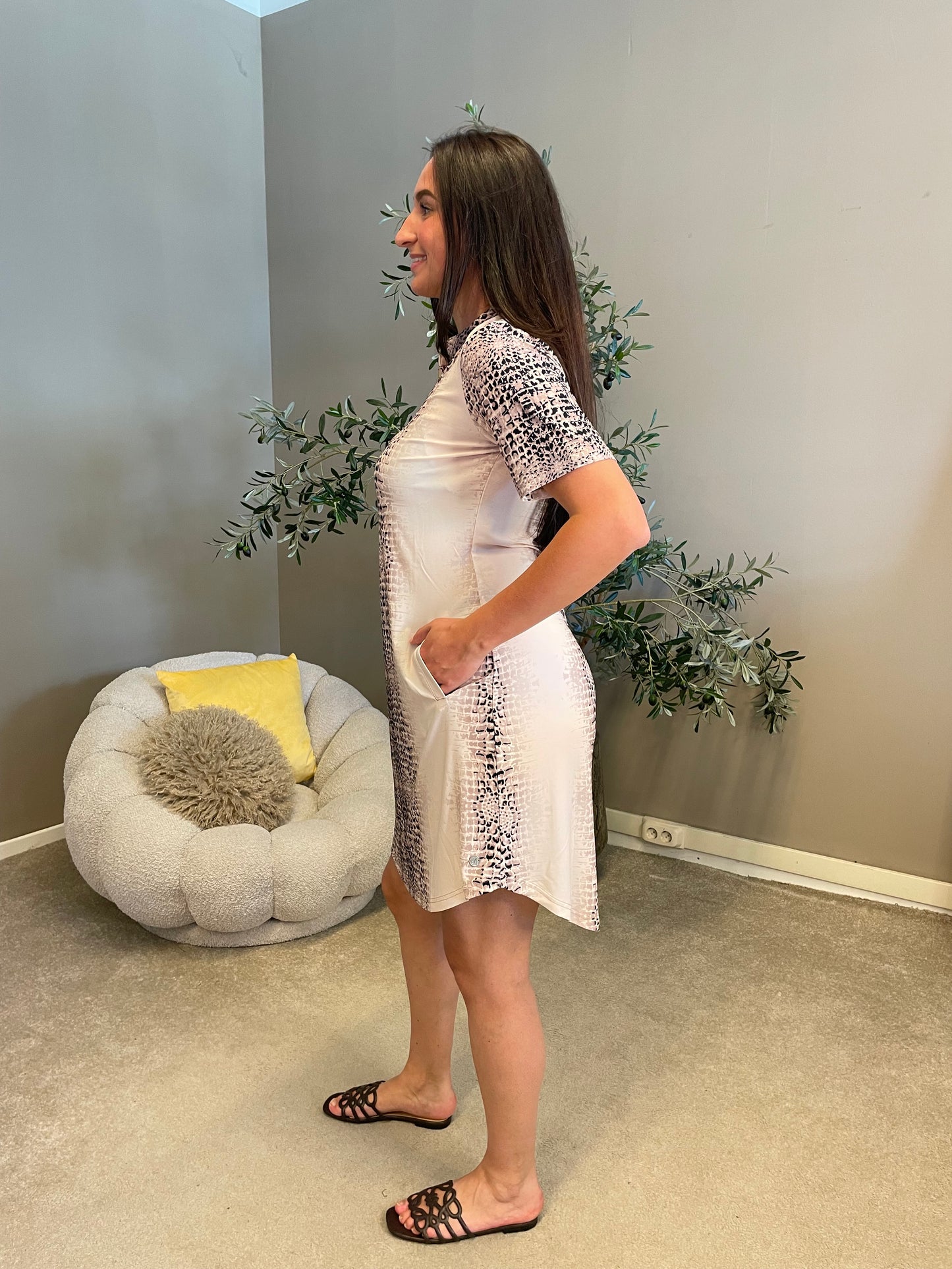 Angelle Milan jurk Snake