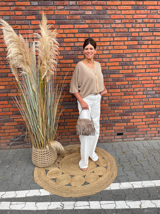 Truitje Triple Nine glitter beige