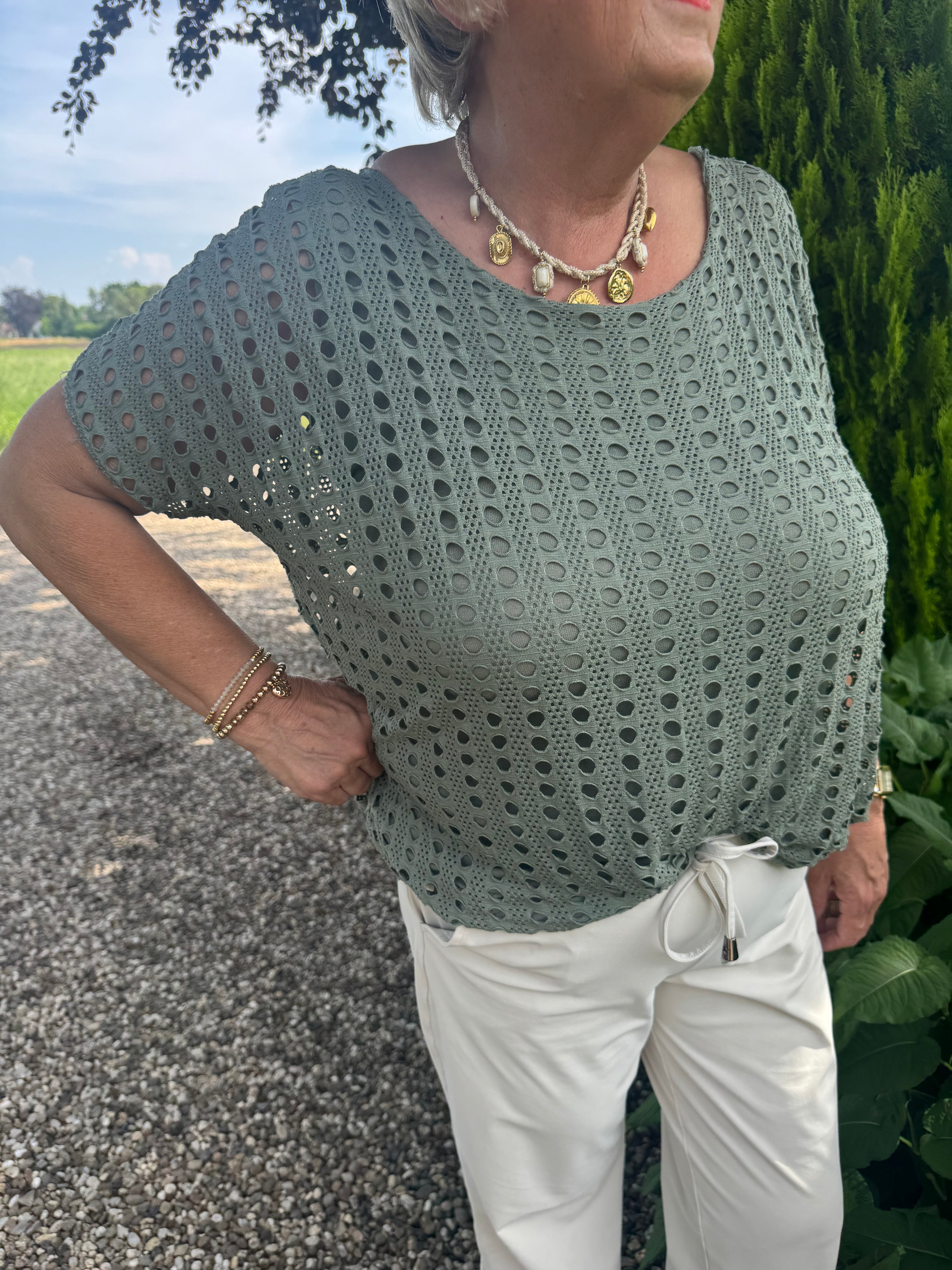Topper DEAL army groen