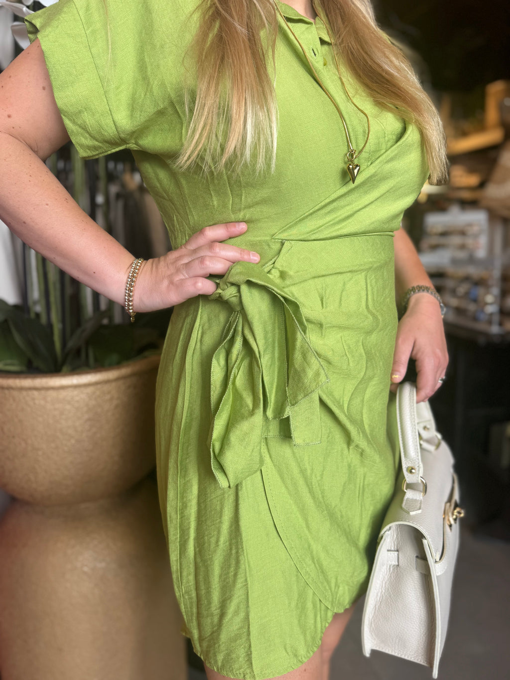 Jurk nena groen