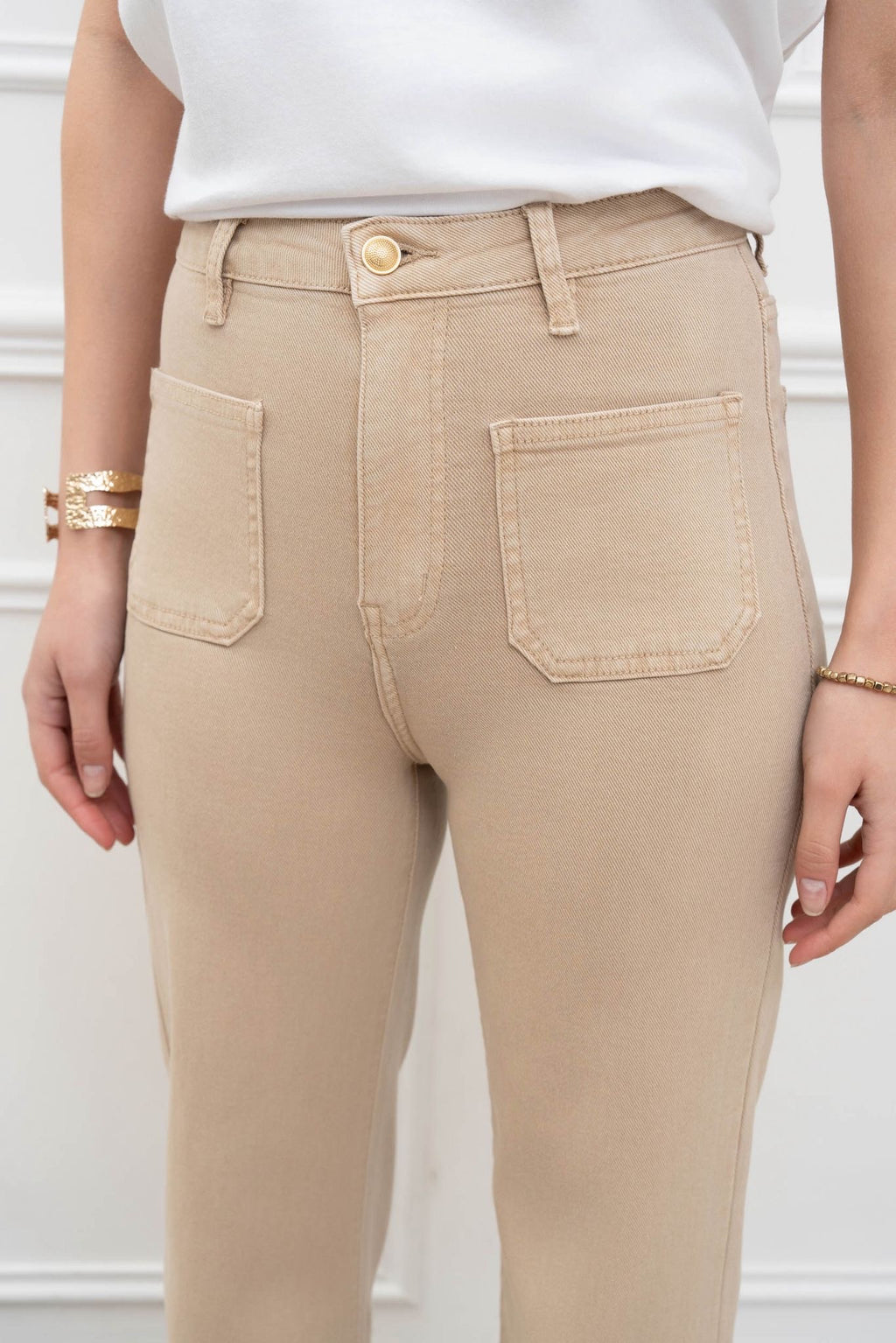 Broek Mila beige Y6695G#