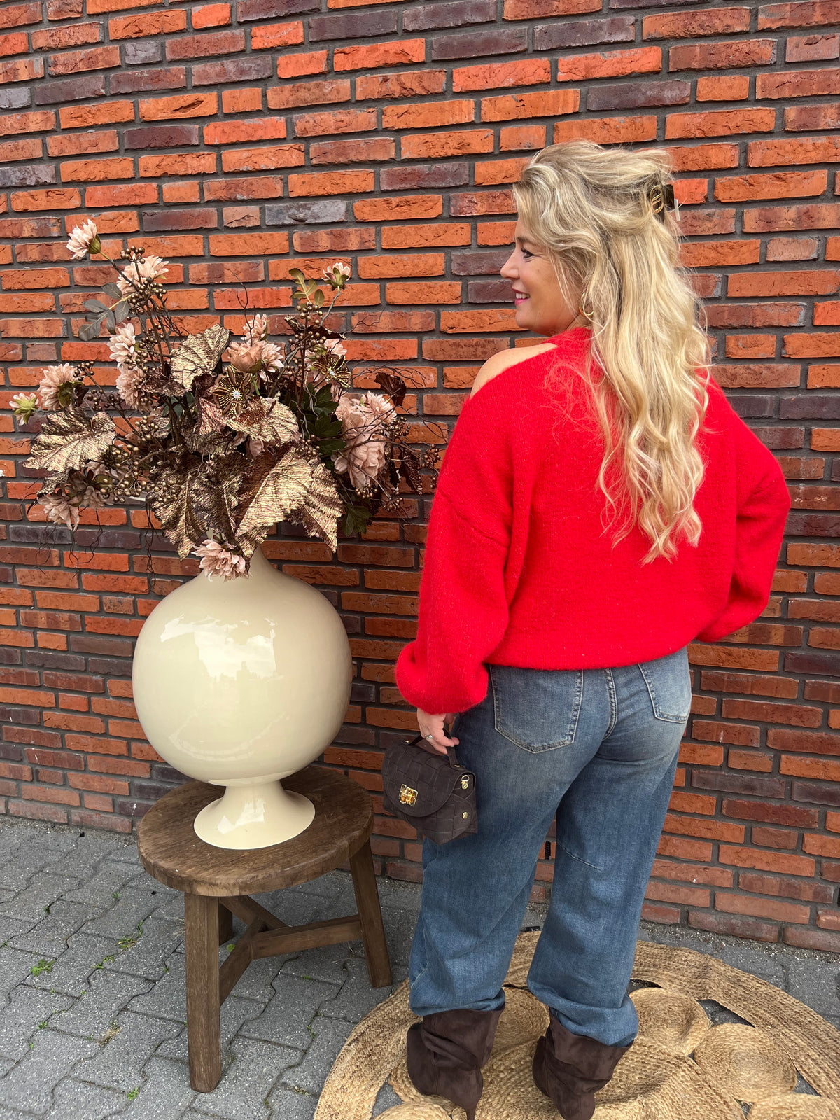 Trui blaire rood