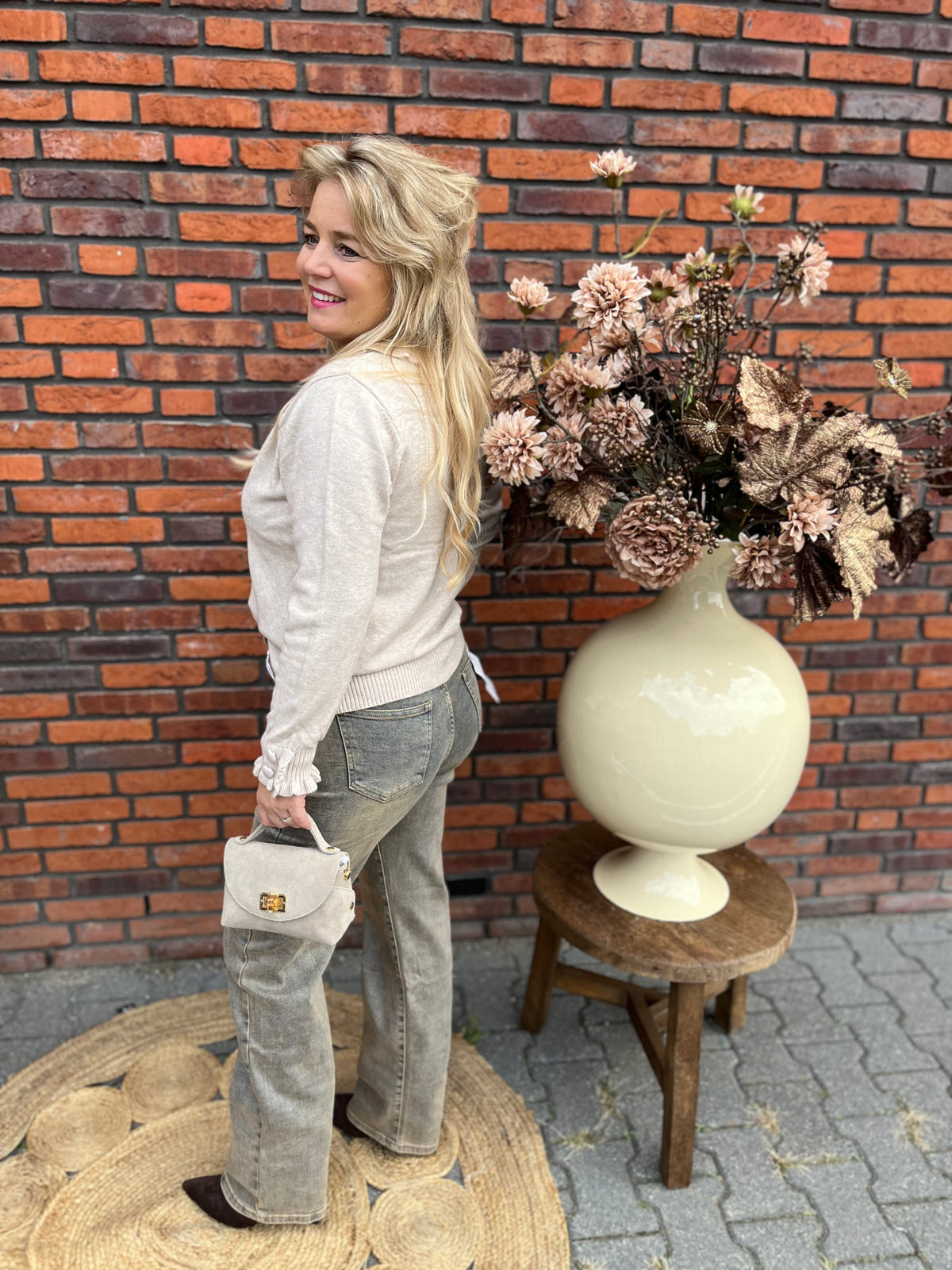 Vest Livia beige