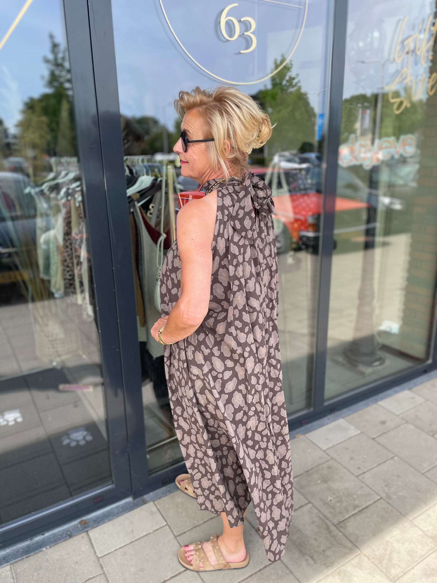 Jurk Madelief animal print