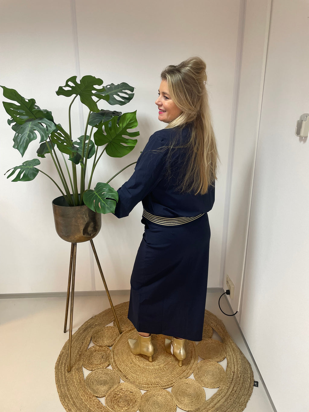 Triple Nine - Rok donkerblauw Rk7302