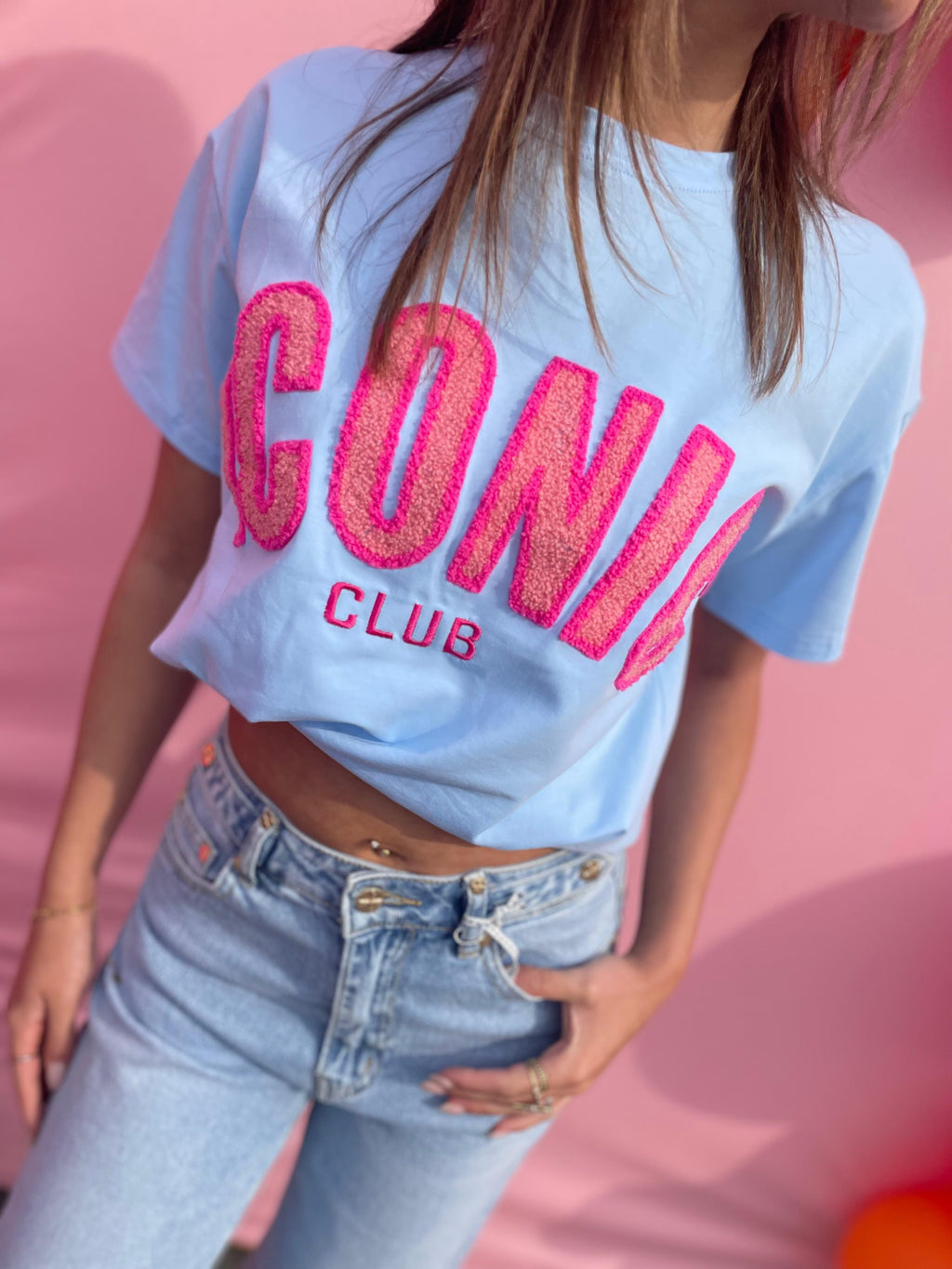 Shirt Iconic blauw