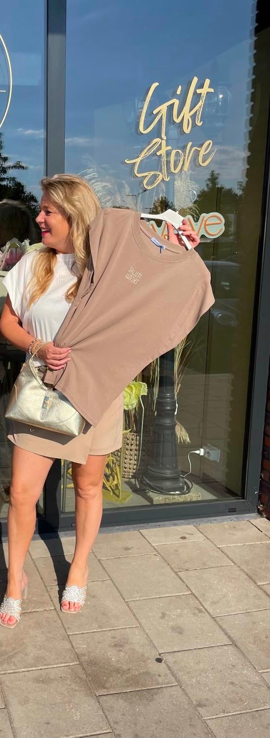 Shirt Salutti taupe