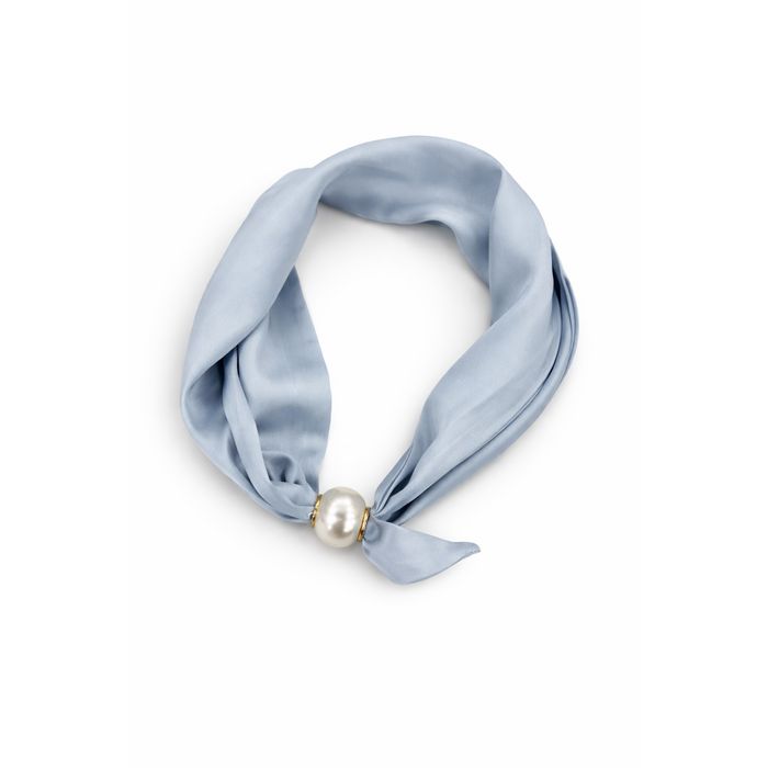 Sjaaltje blauw parel