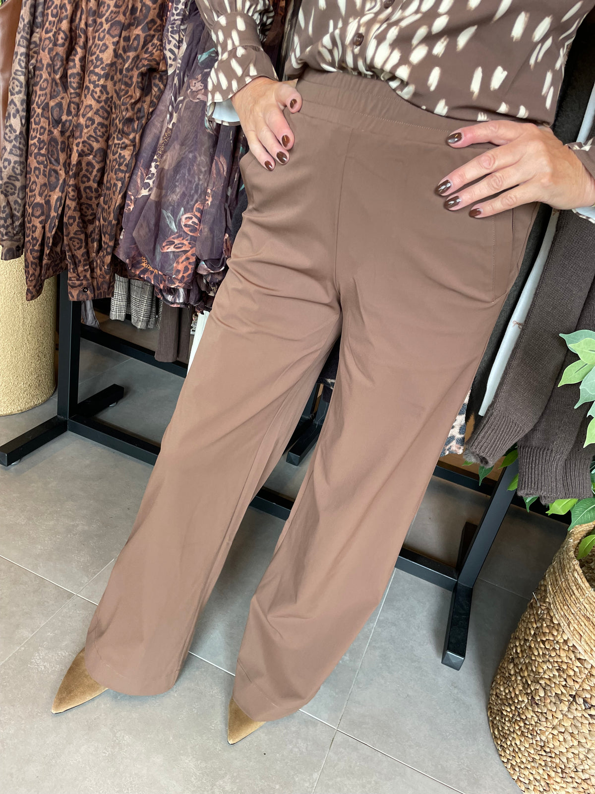 Mi Piace - Broek chestnut (MP202884A)