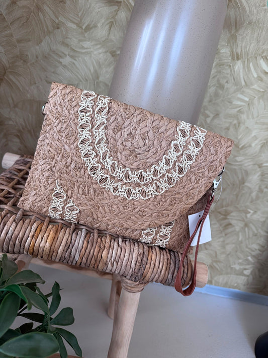 Tas riet bruin