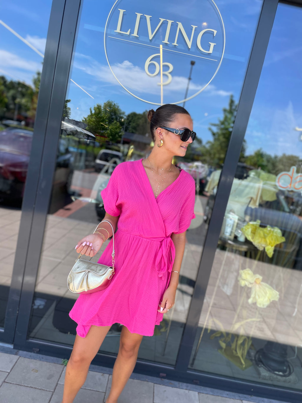 Jurk Puck roze