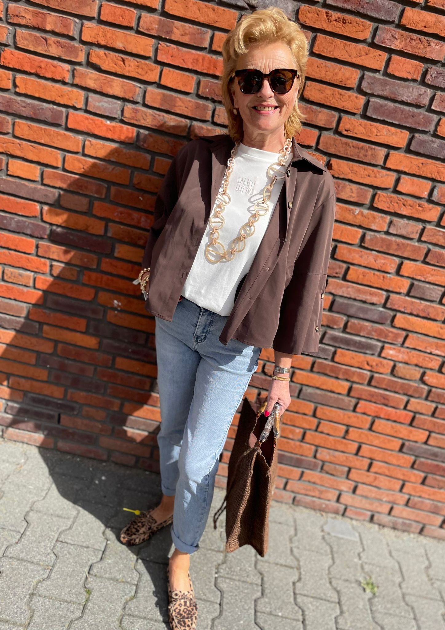 Trenchcoat Sophie bruin