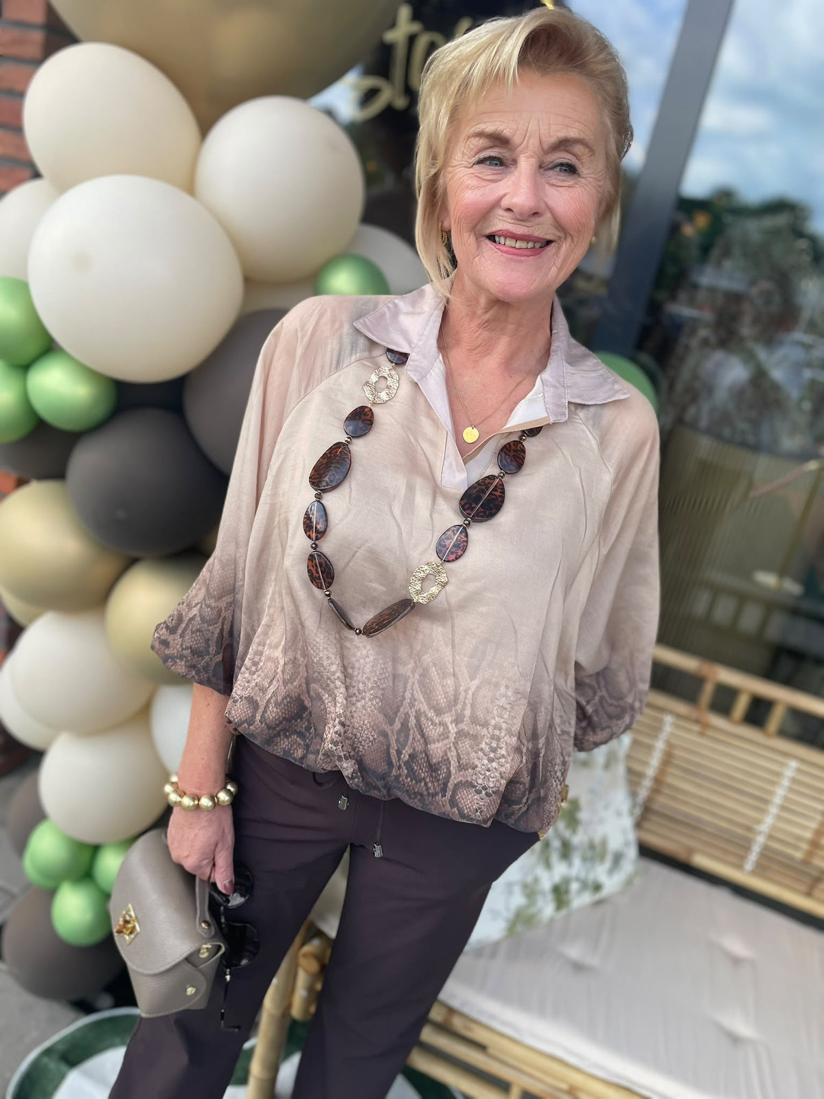 Blouse Marie beige