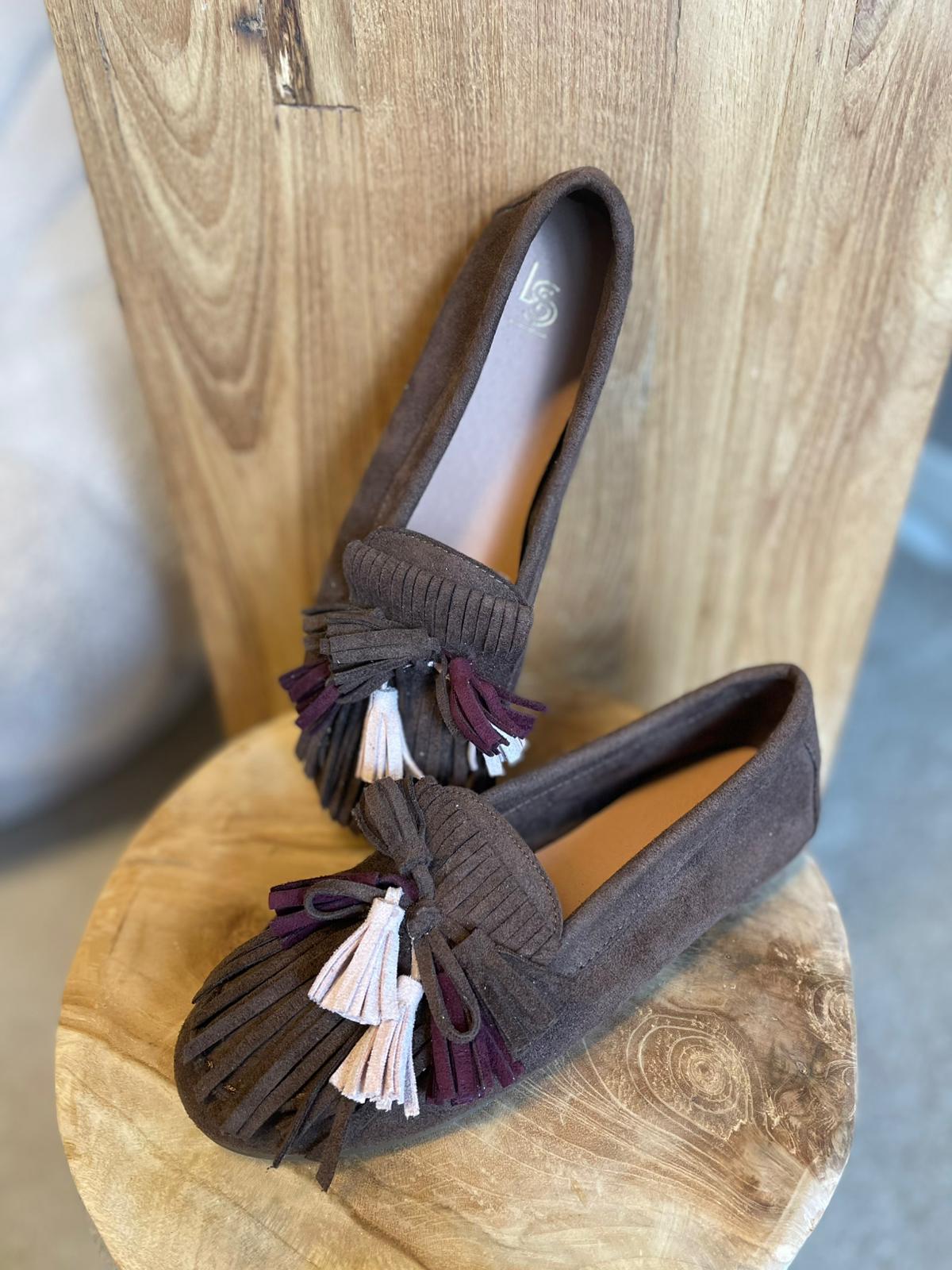 Mocassins Micky bruin