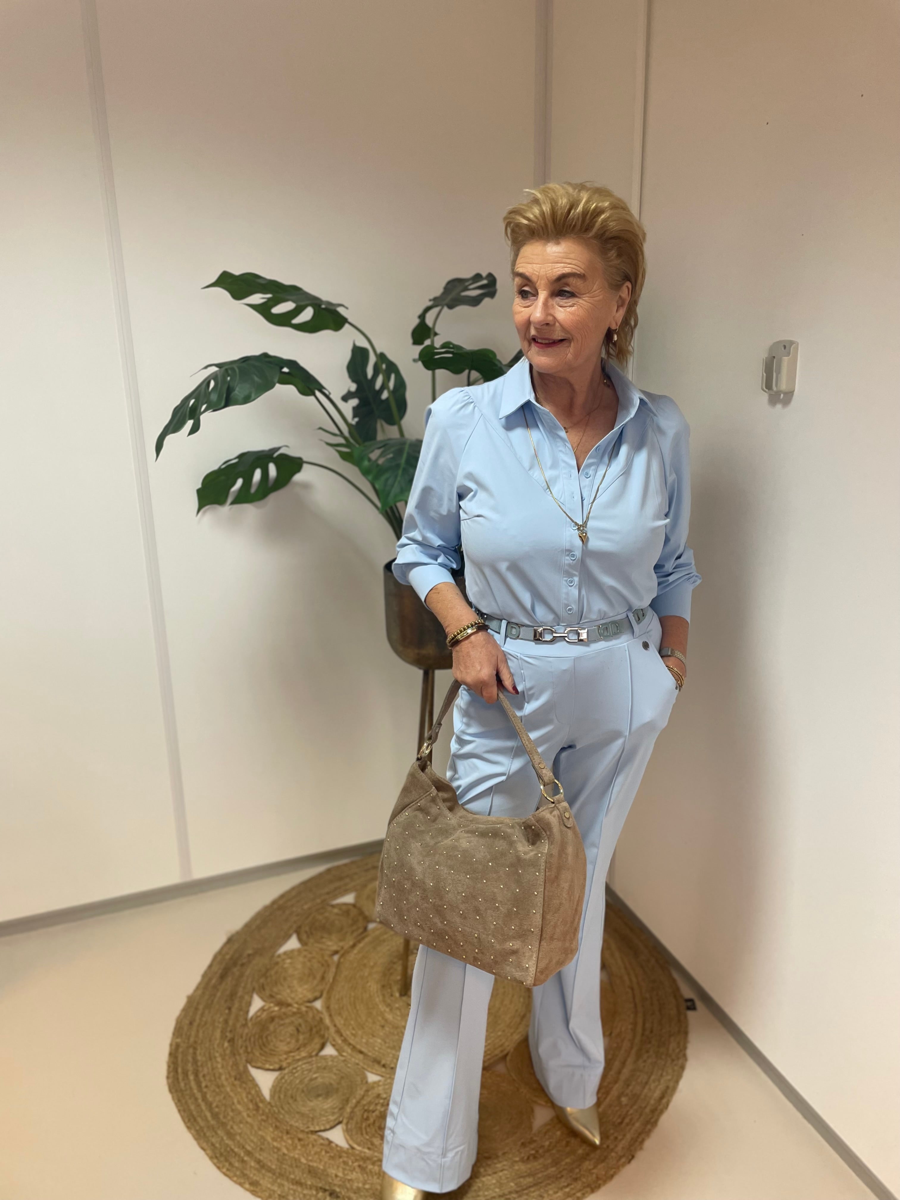 Triple Nine - Broek lichtblauw BR2301