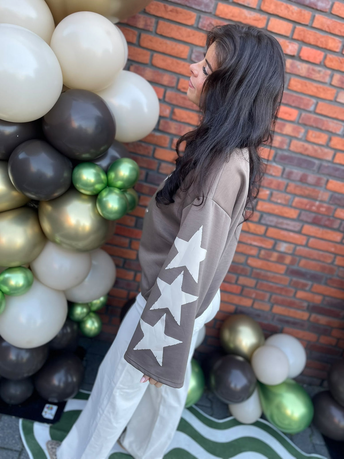 Trui California taupe