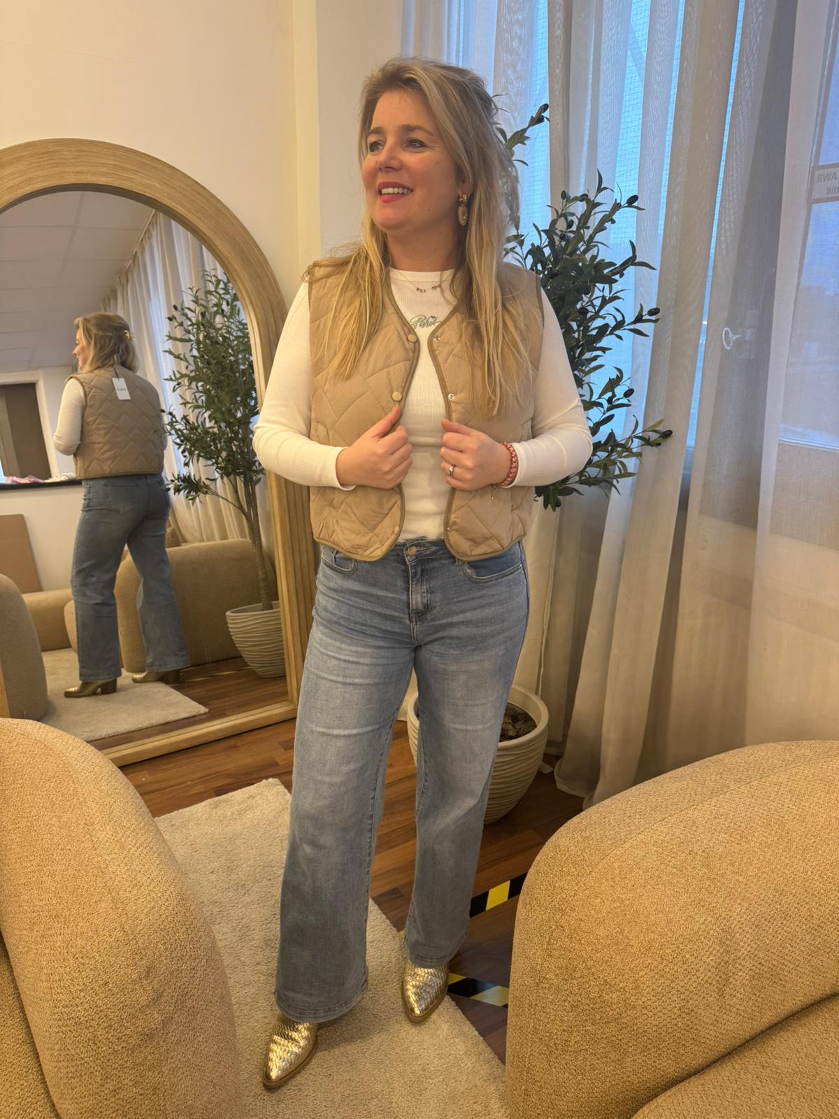 Bodywarmer/gilet Mia camel