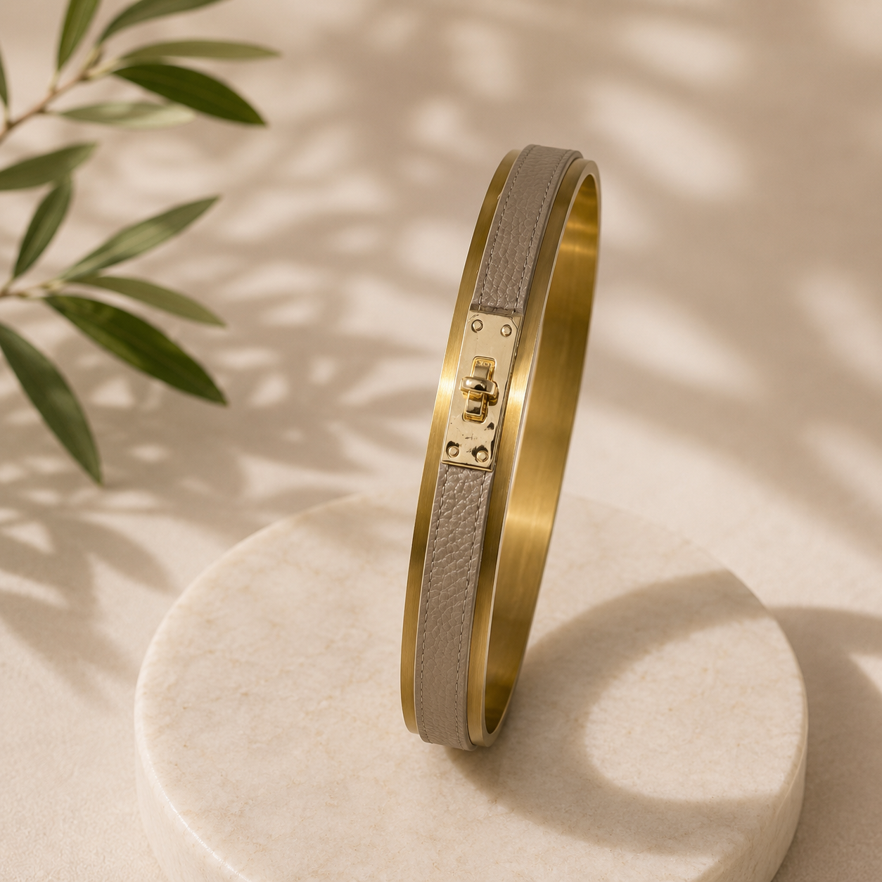 Garcia wikkel riem taupe