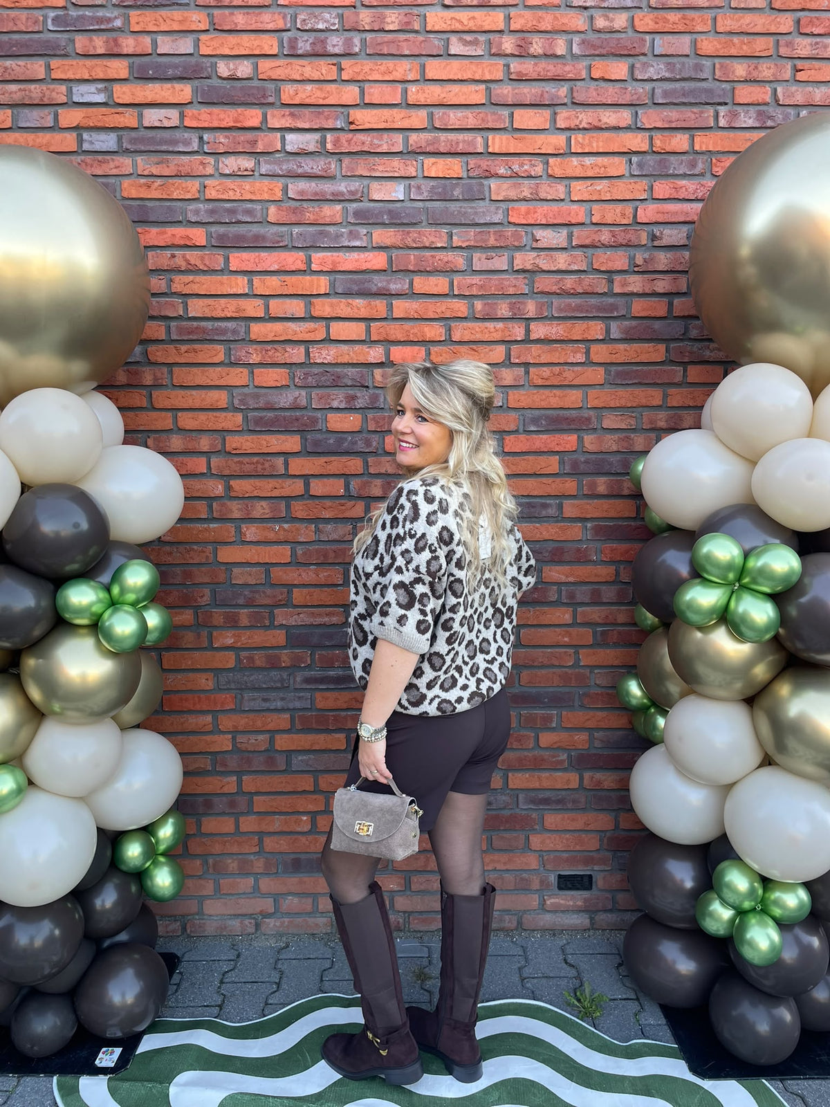 Truitje Bailey panter beige