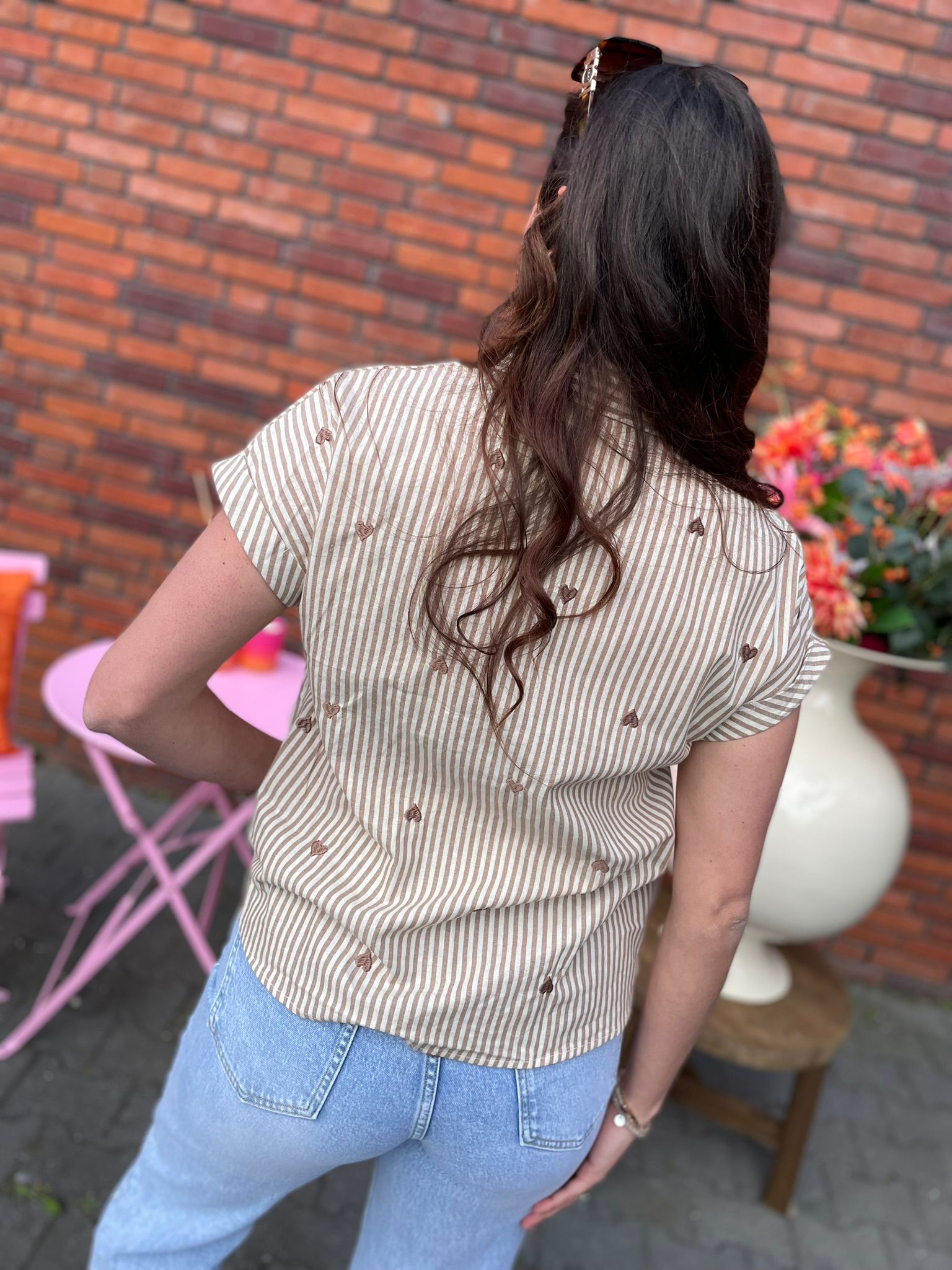 Blouse Marloes hartjes