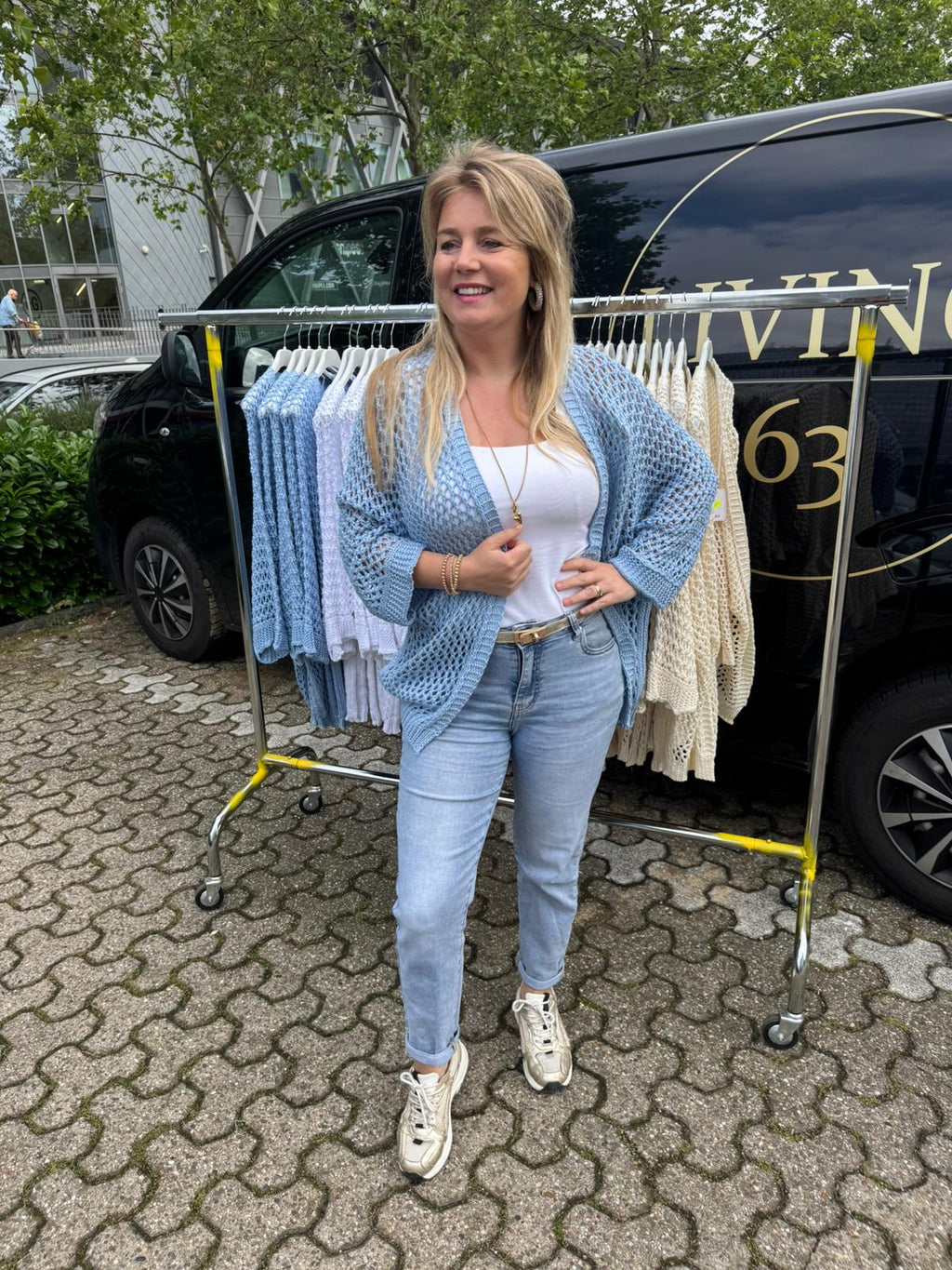 Vest Tara Blauw