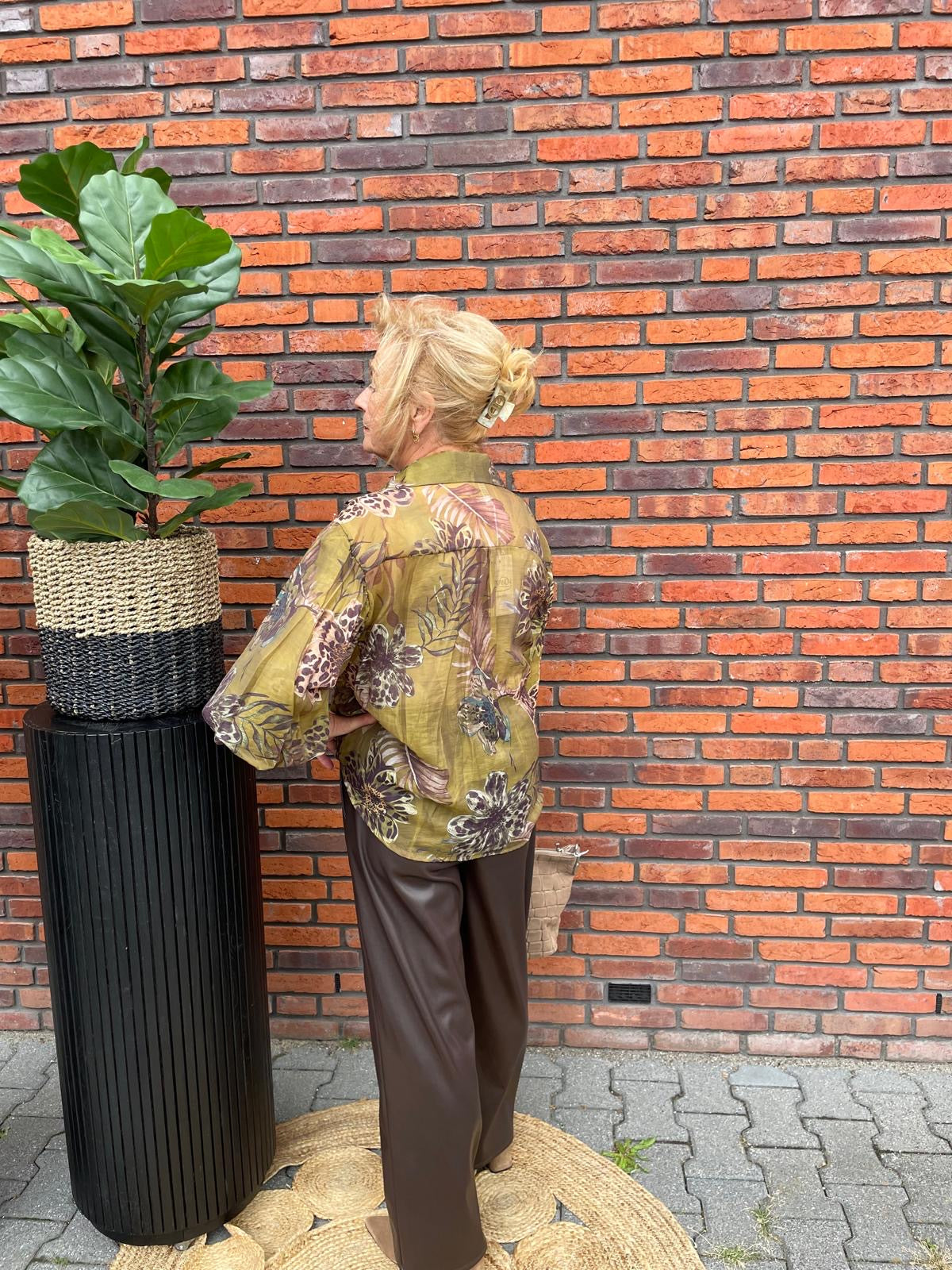Blouse Jokie groen