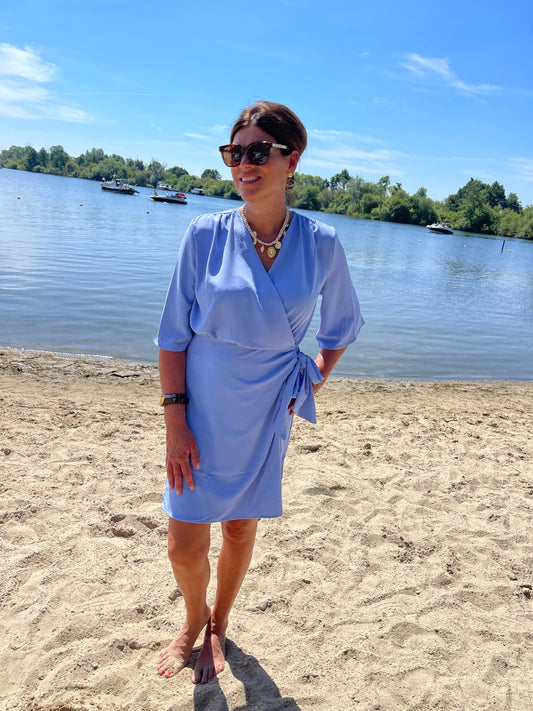 Jurk Sky Blauw
