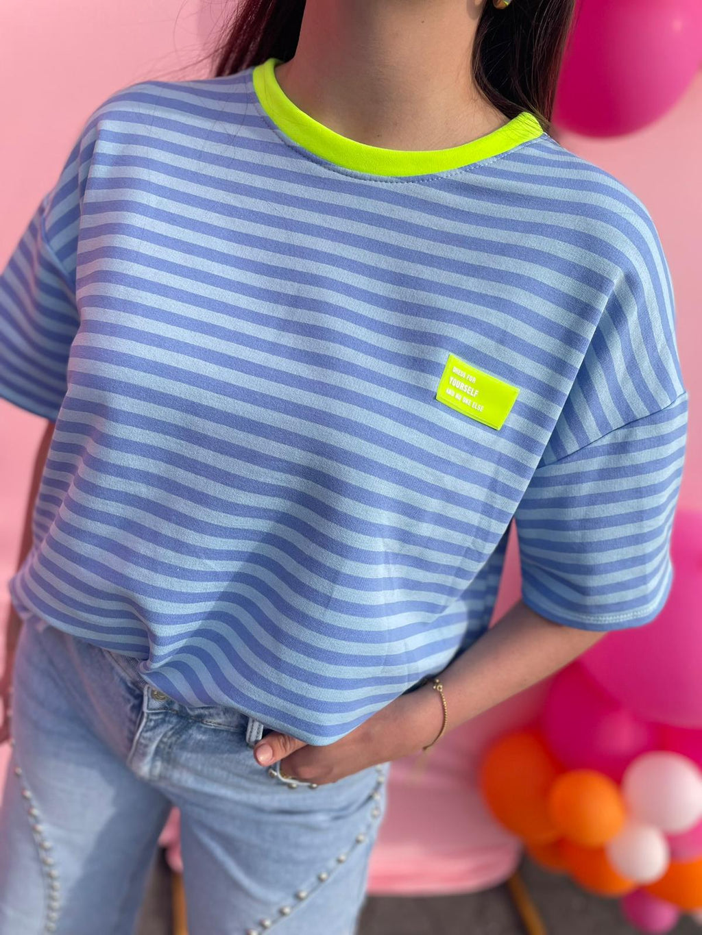 T-shirt Vita blauw
