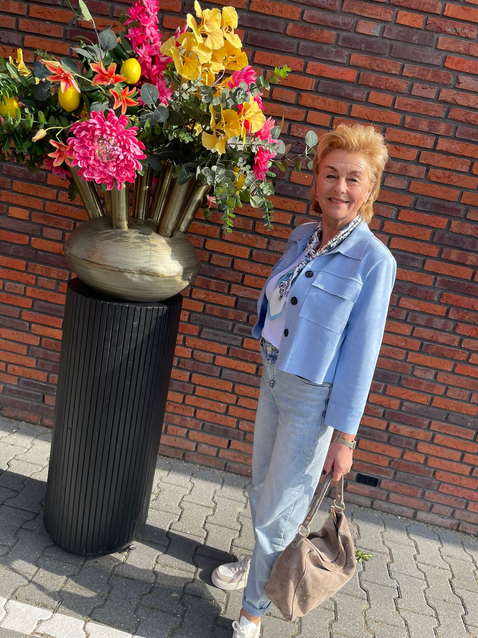 Mara jasje blauw
