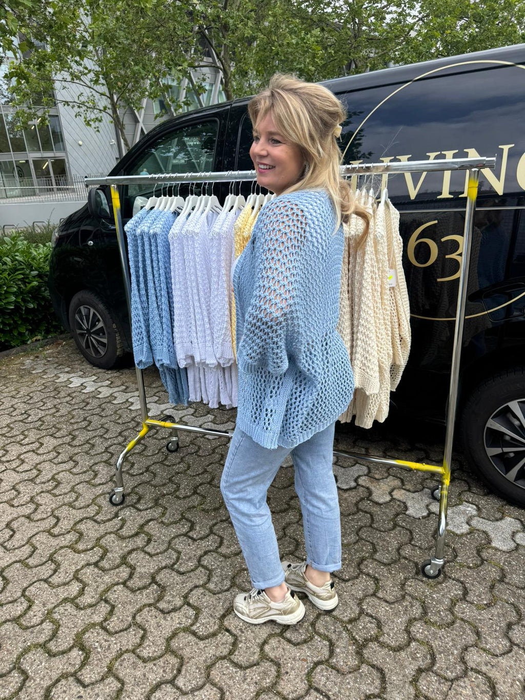 Vest Tara Blauw