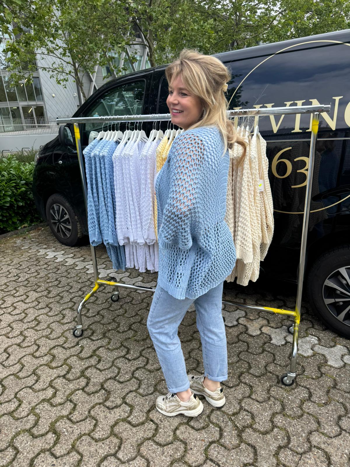 Vest Tara Blauw