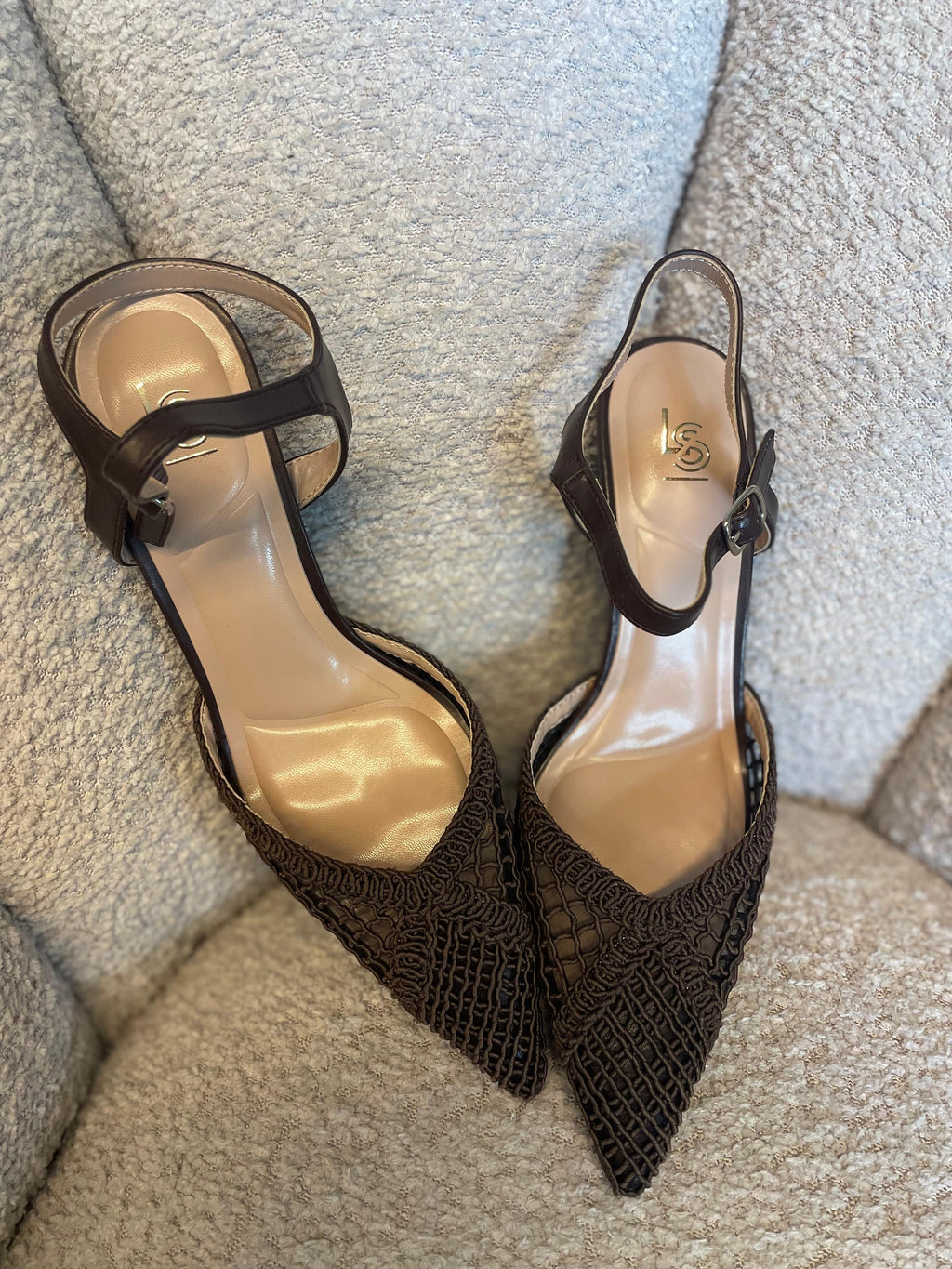Slingback Lovie bruin