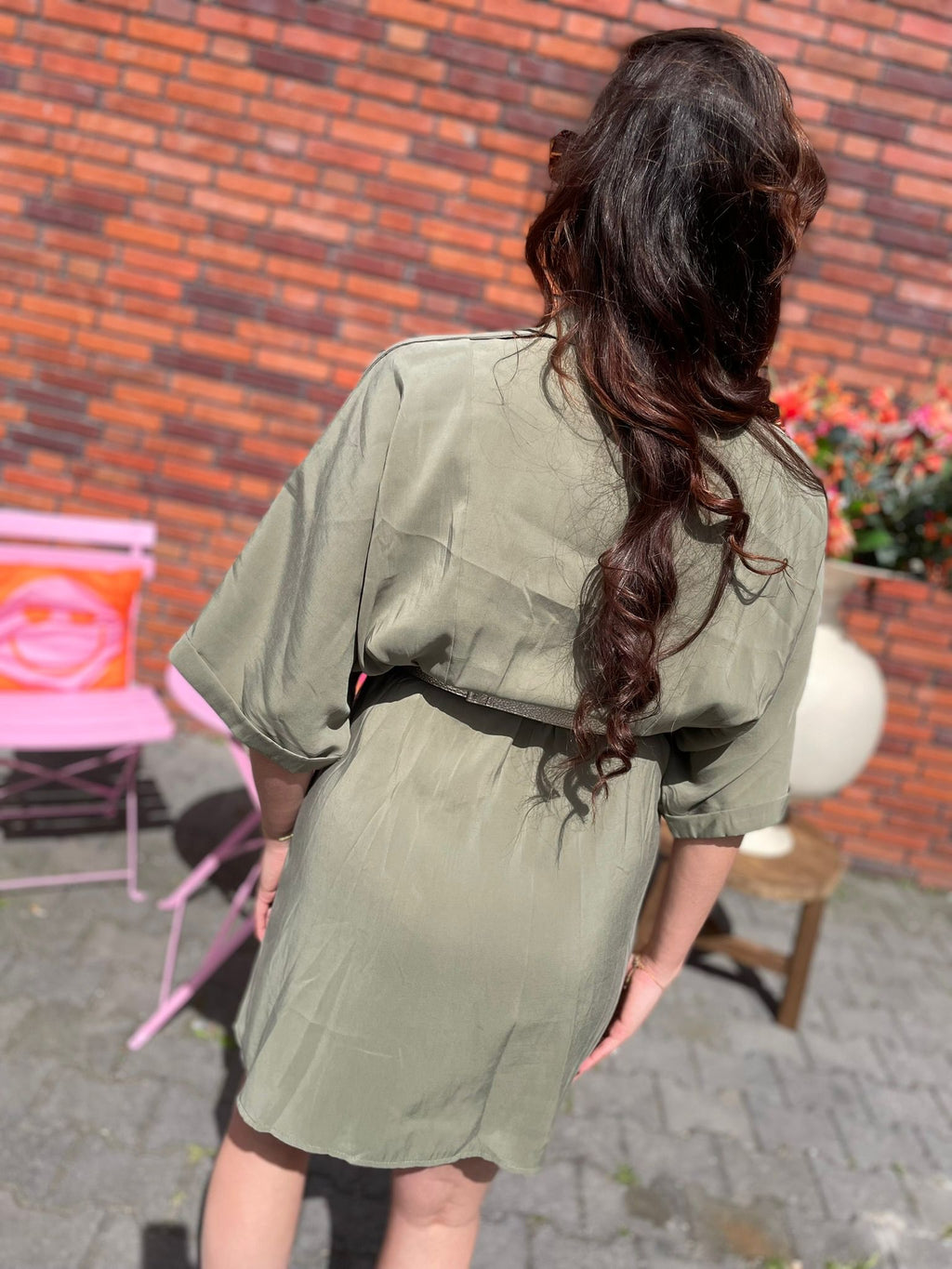 Jurk Guusje groen