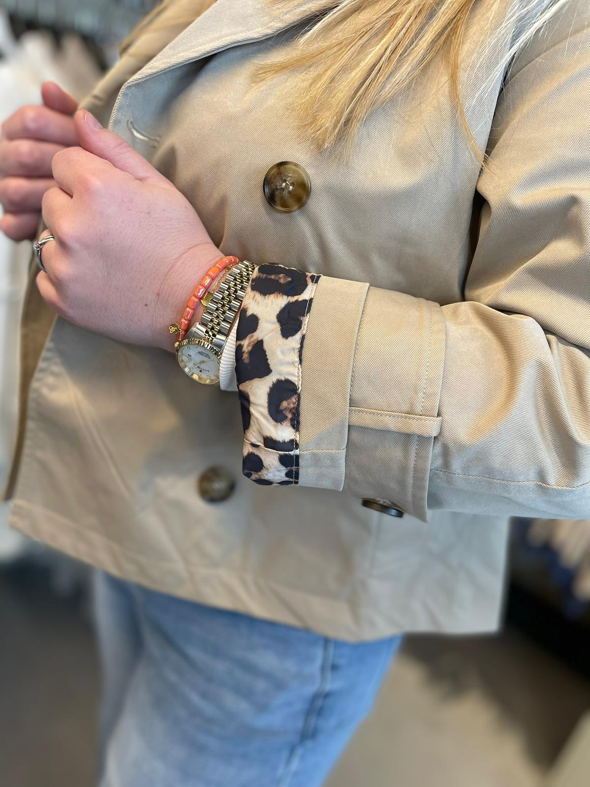 Trenchcoat Leonie panter