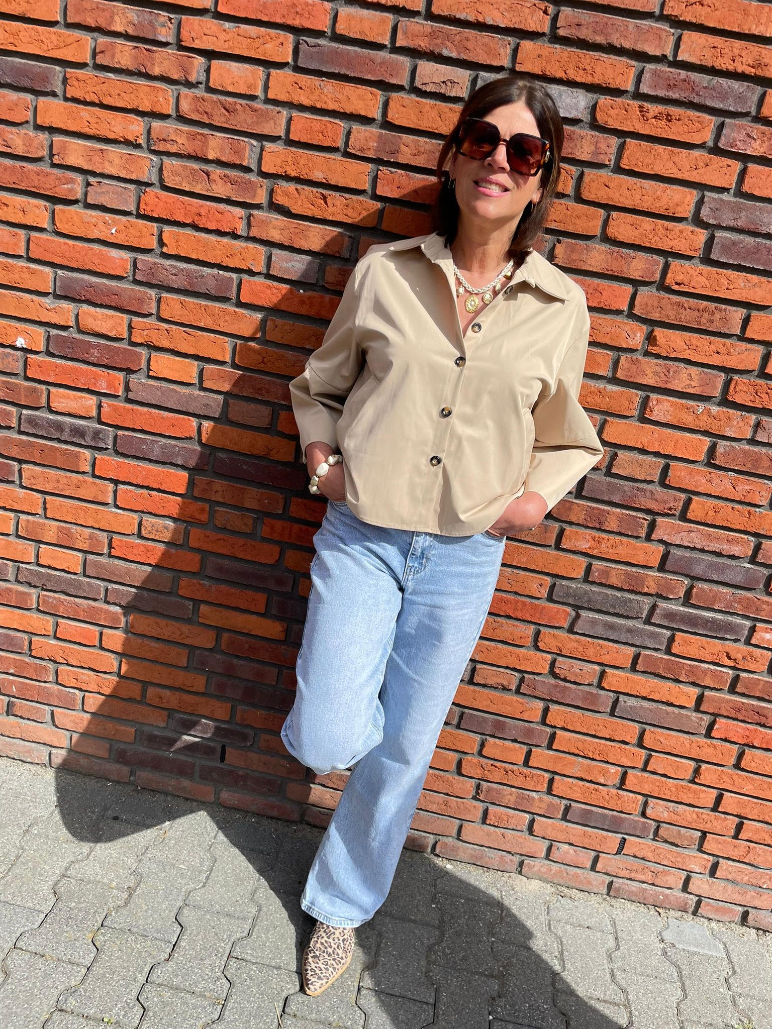 Trenchcoat Sophie beige