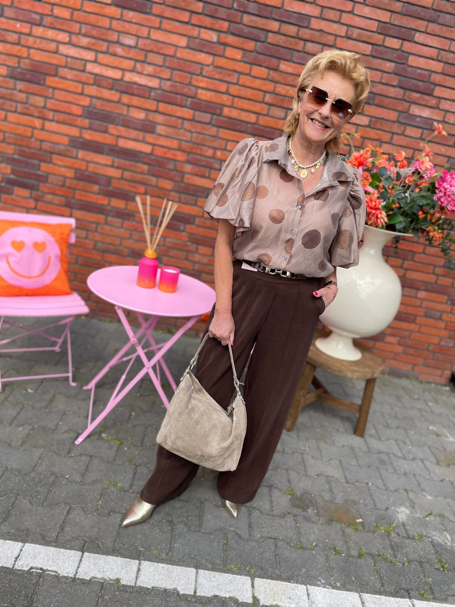Blouse Tess bollen