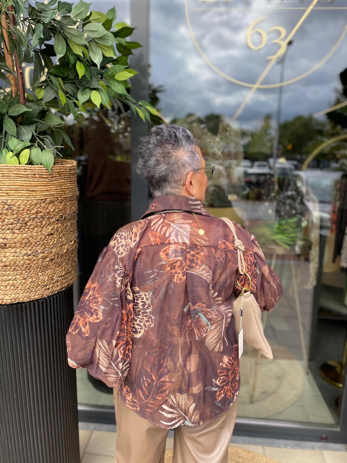 Blouse Jokie oranje