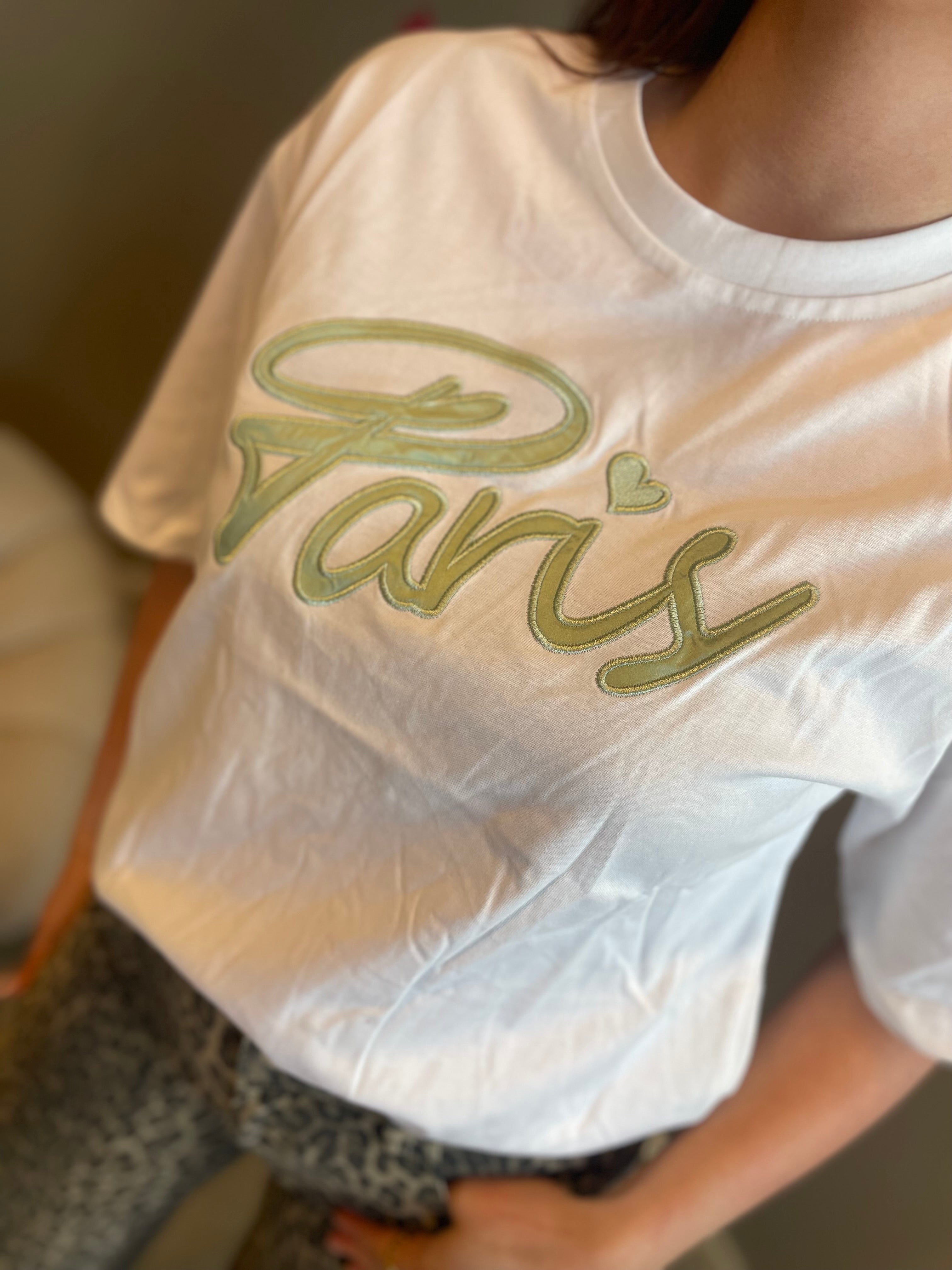 Shirt Paris groen