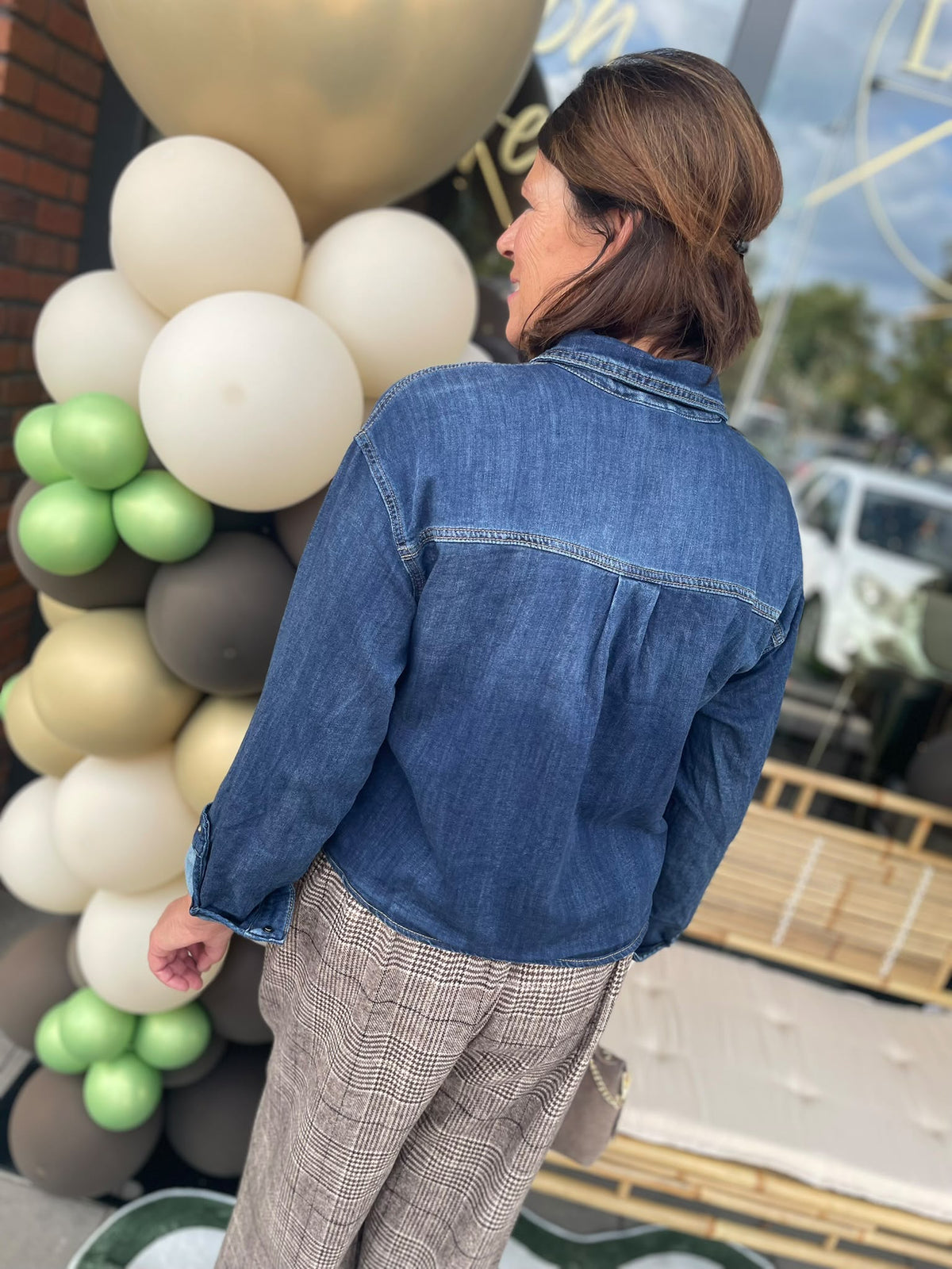 Spijkerblouse Senna