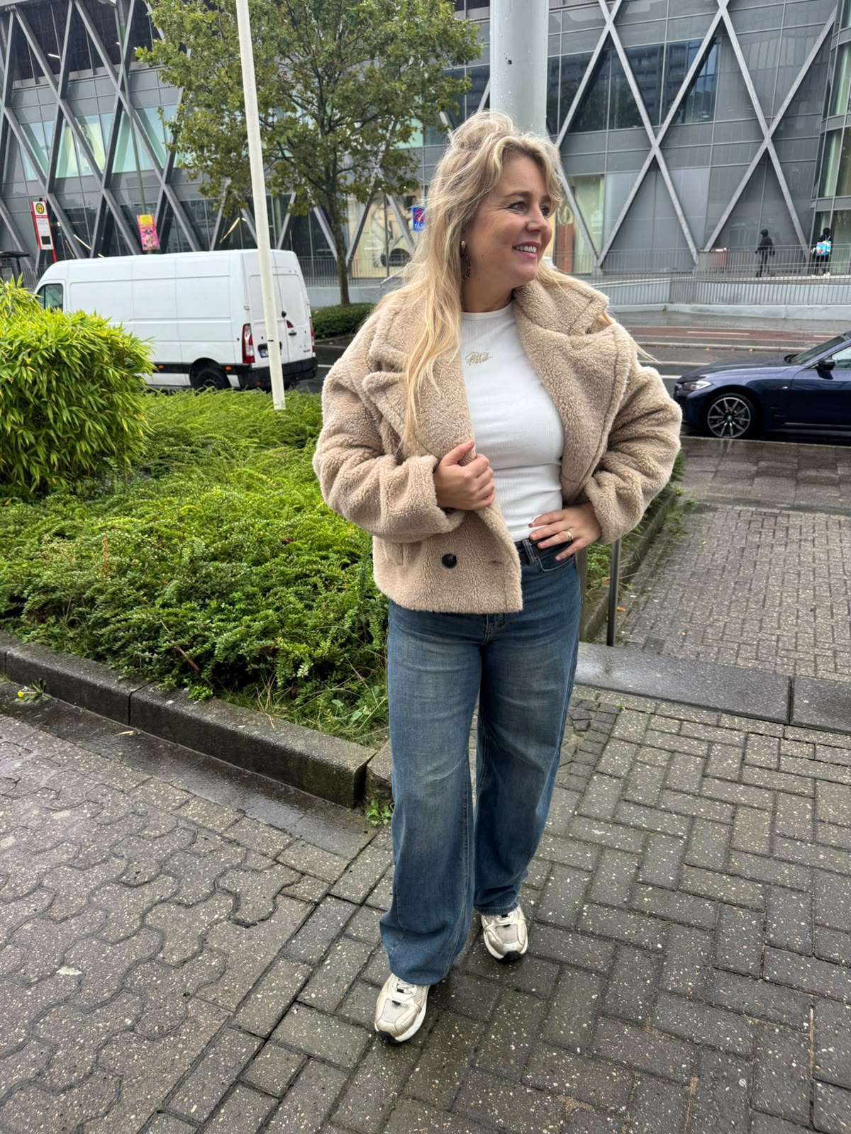 Jasje teddy beige