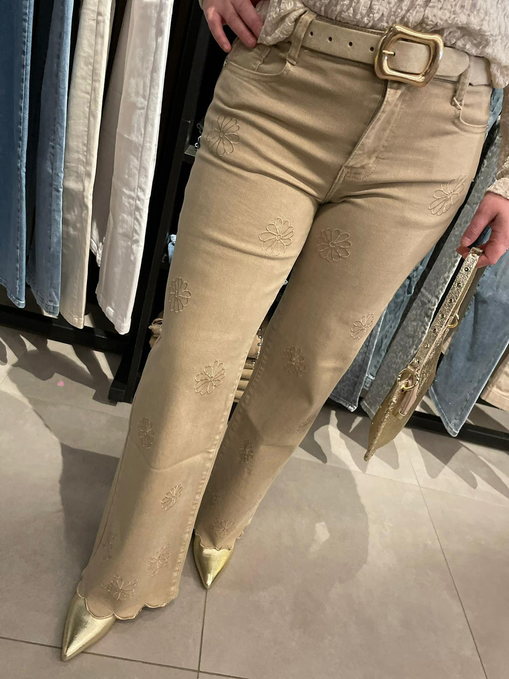 Jeans Flower 78209-3