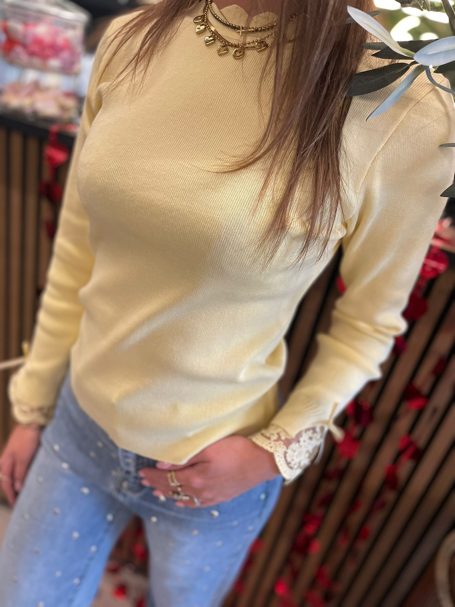 Truitje Fayenne geel