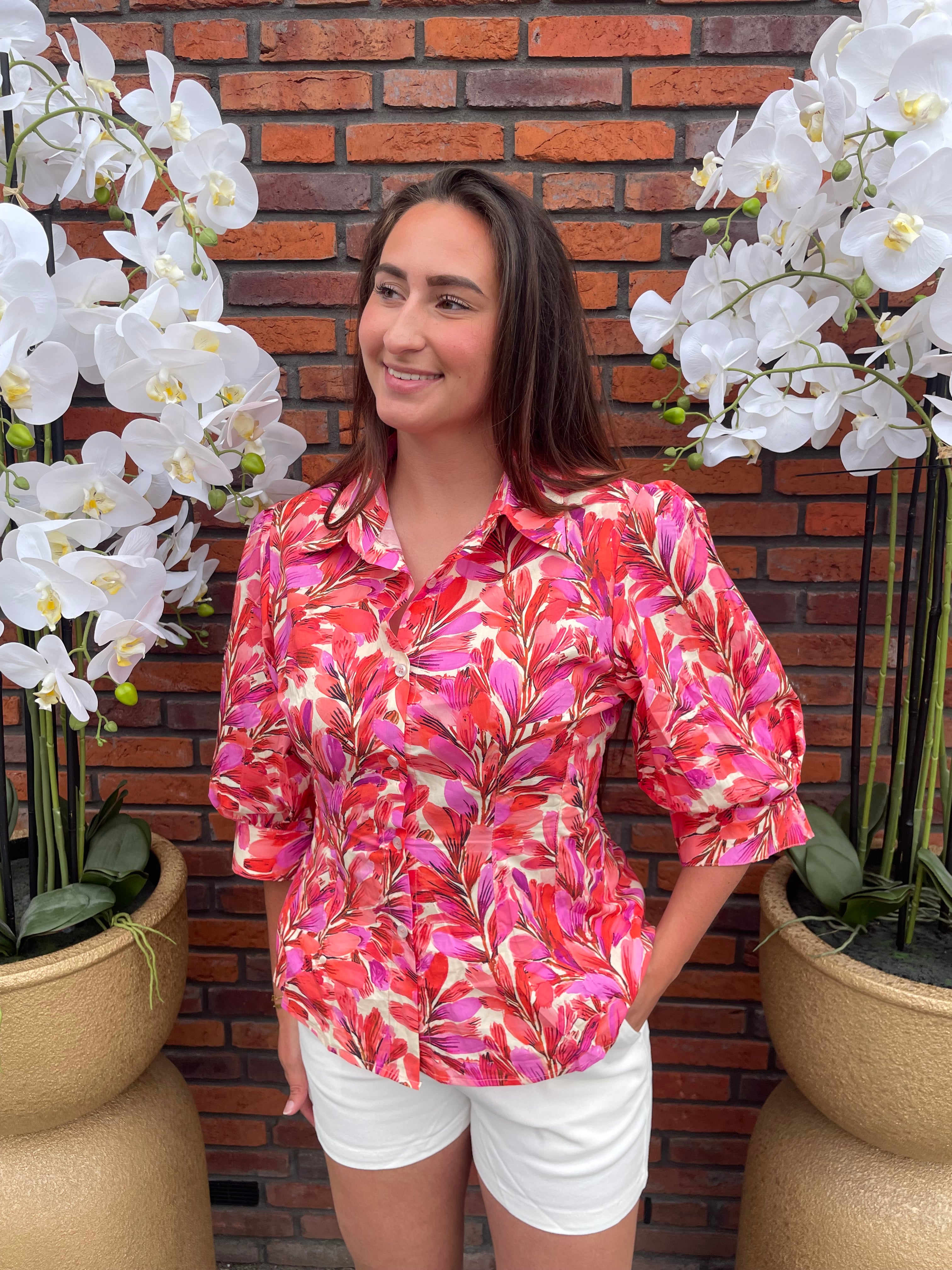Blouse Erin Flower