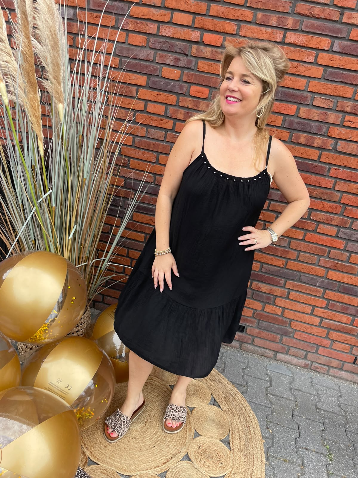 Jurk Indy zwart