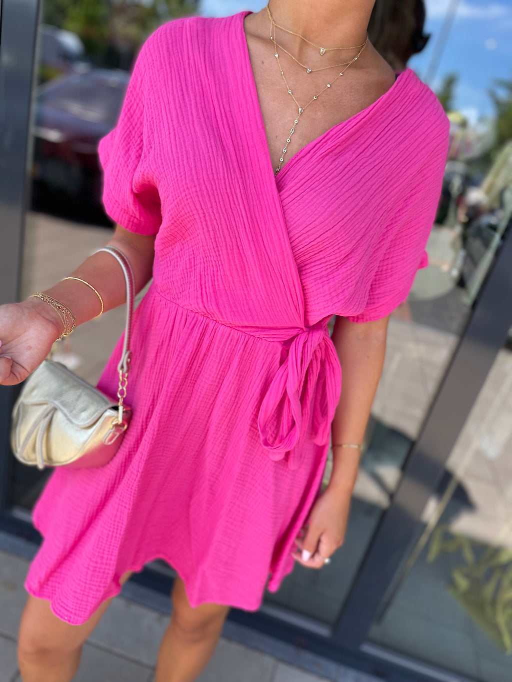 Jurk Puck roze