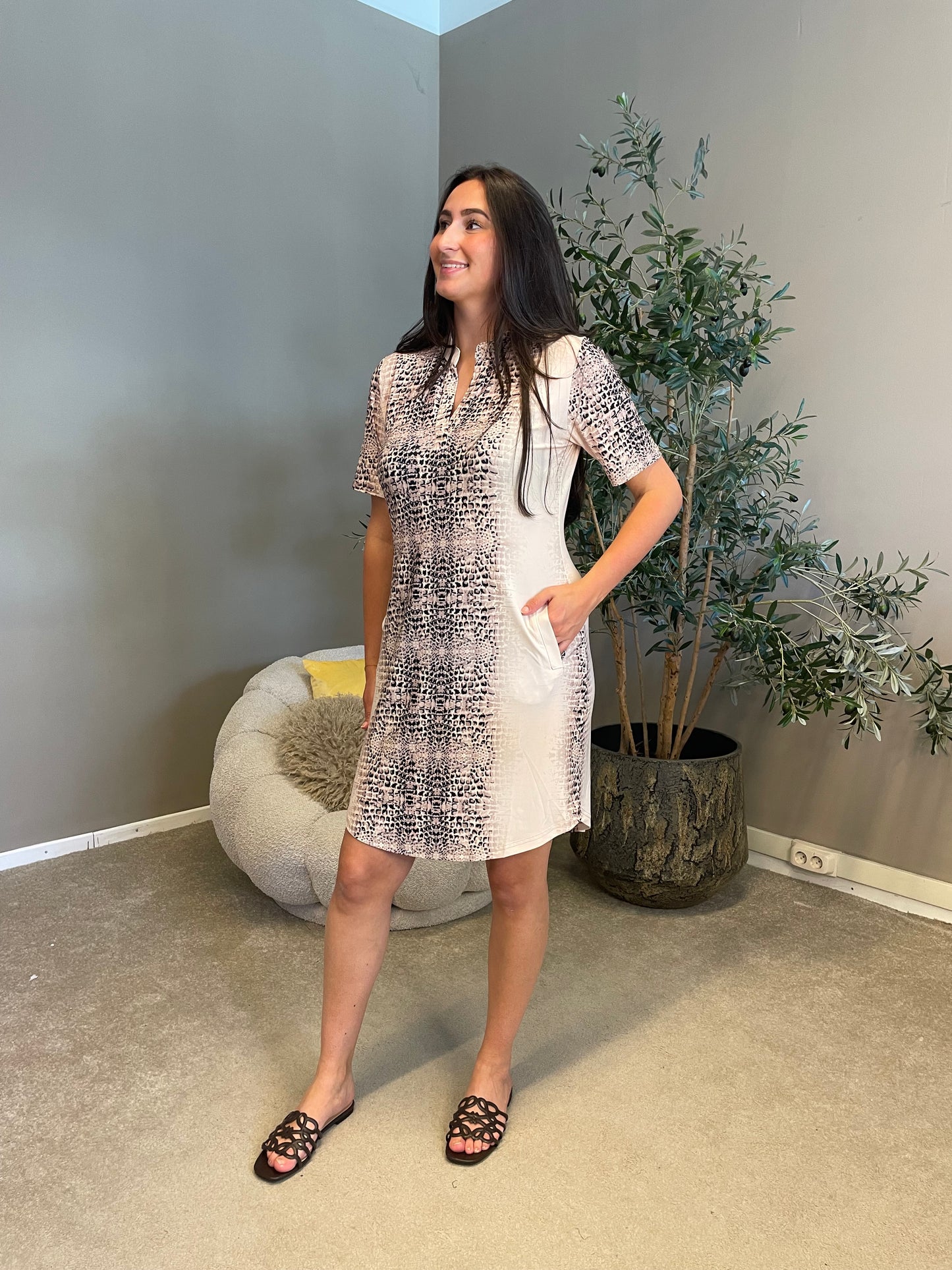Angelle Milan jurk Snake