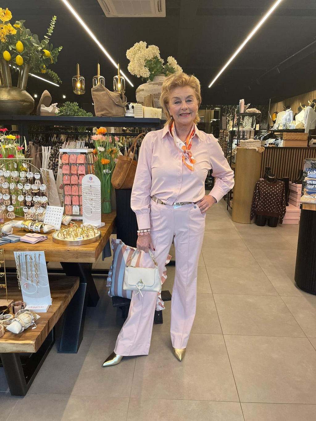 Triple Nine - broek roze