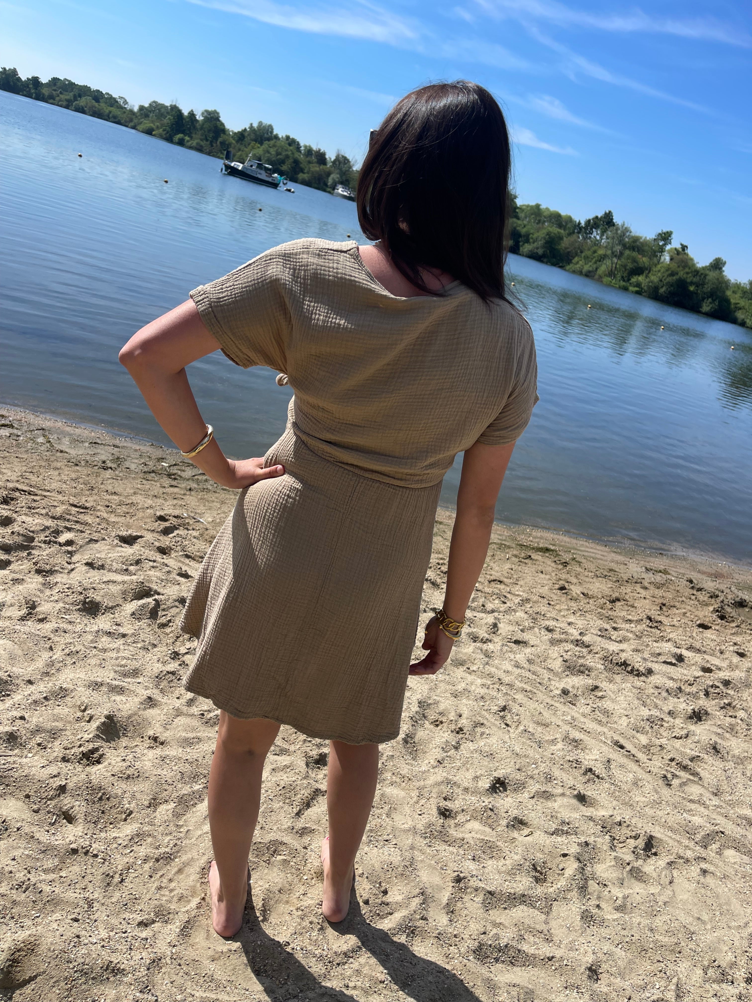 Jurk Puck zand